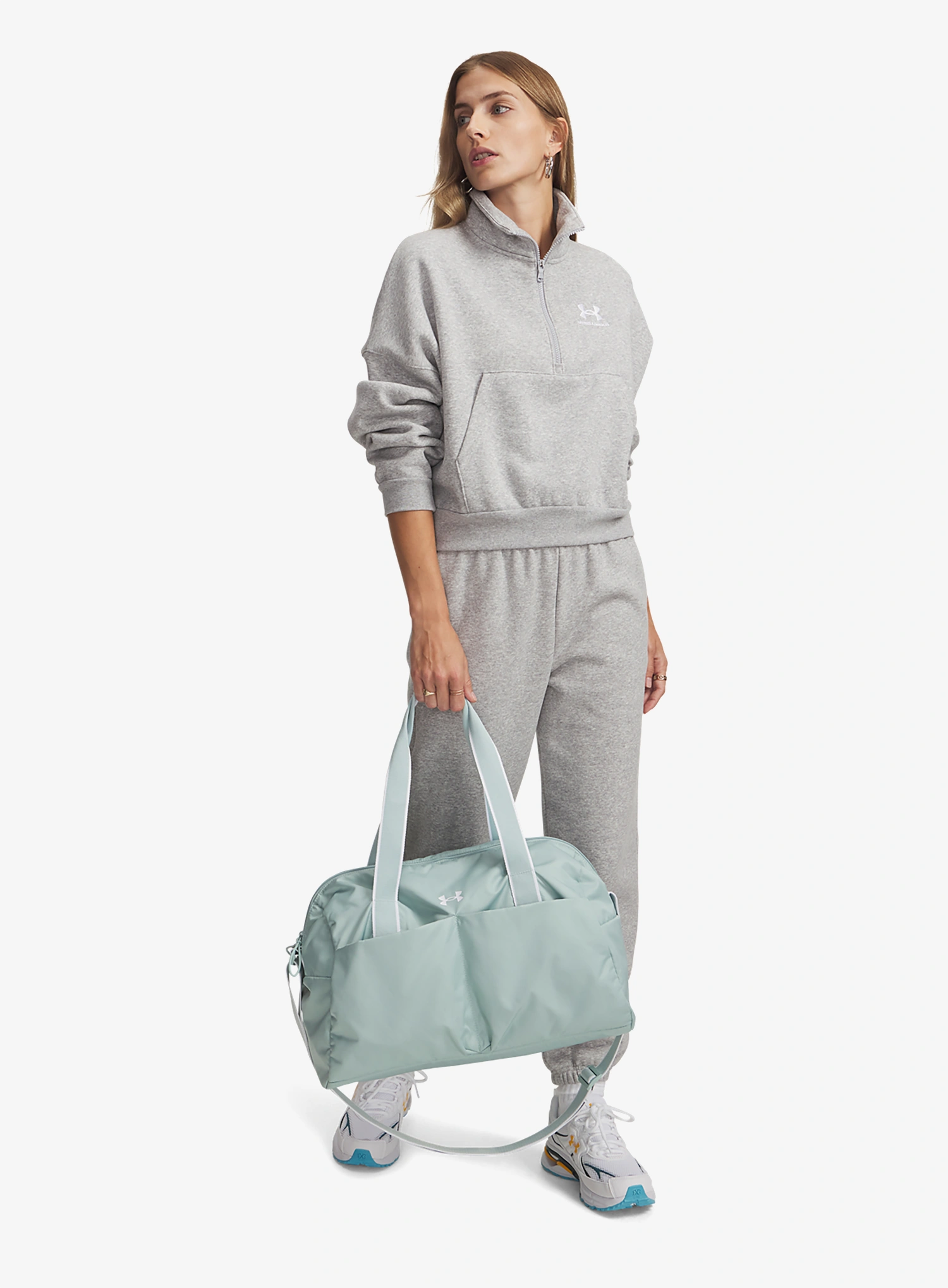 Mestna torba Under Armour Studio Lite Duffle - enamel blue/white