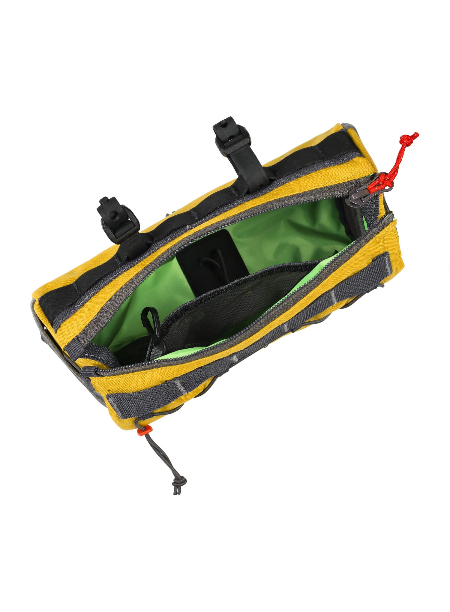 Kolesarska torbica za krmilo Jack Pack Kierowniczka RGB - yellow