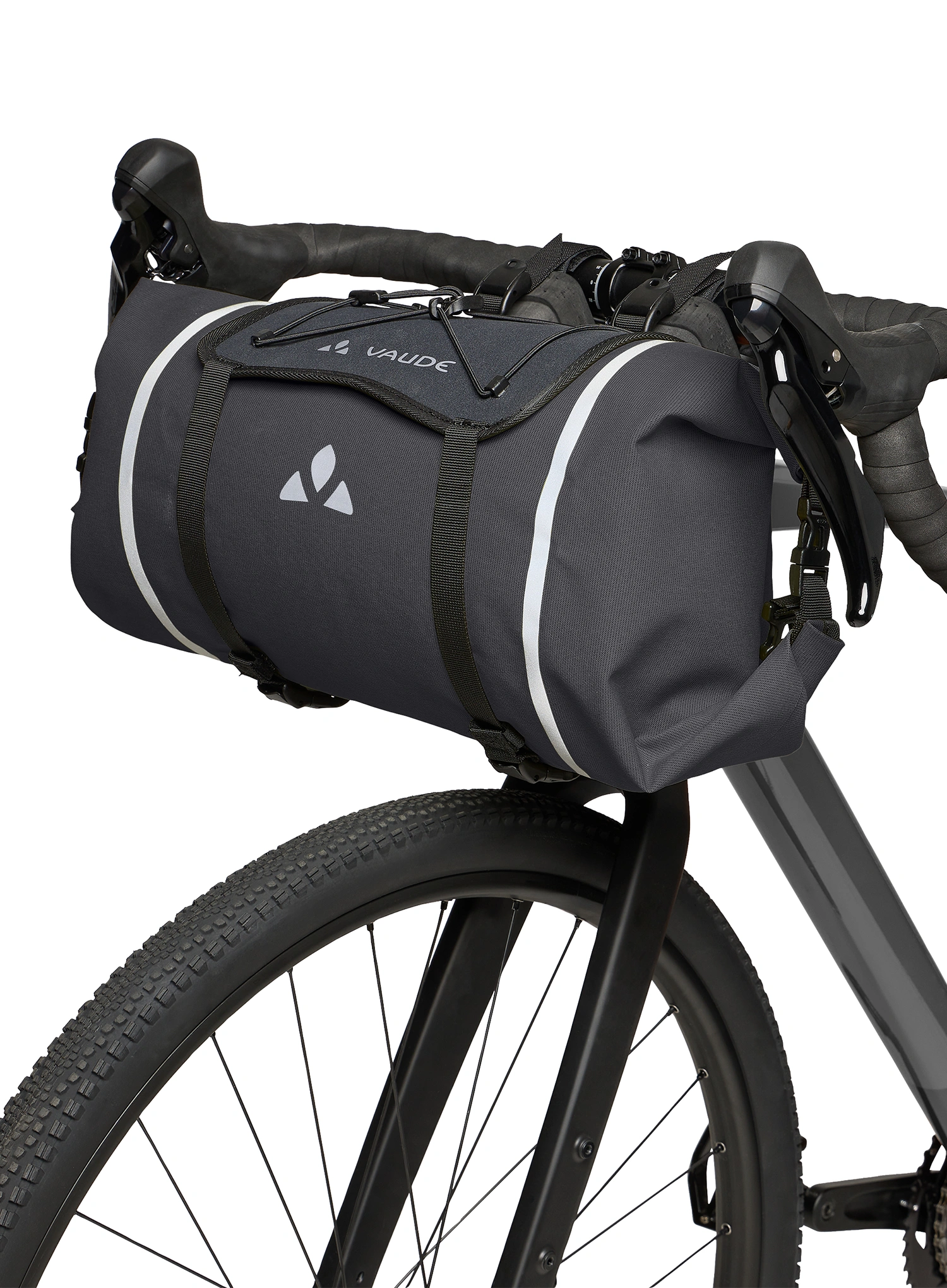 Kolesarska torbica za krmilo Vaude Trailfront Cage - black