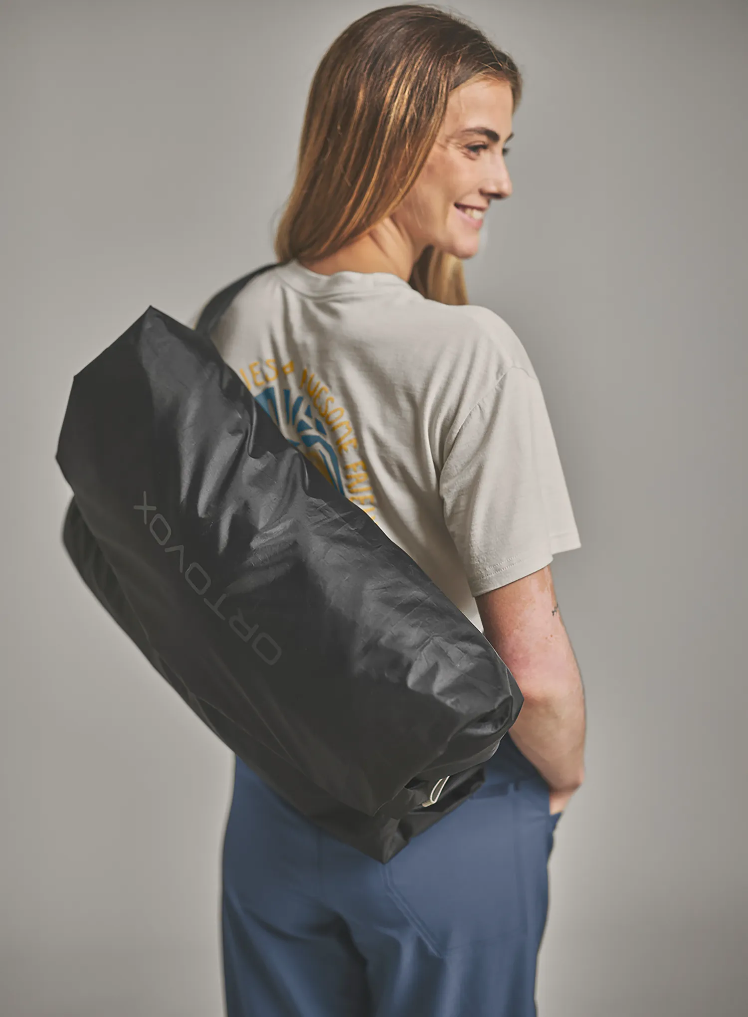 Torba za vrvi Ortovox Rope Bag - black raven