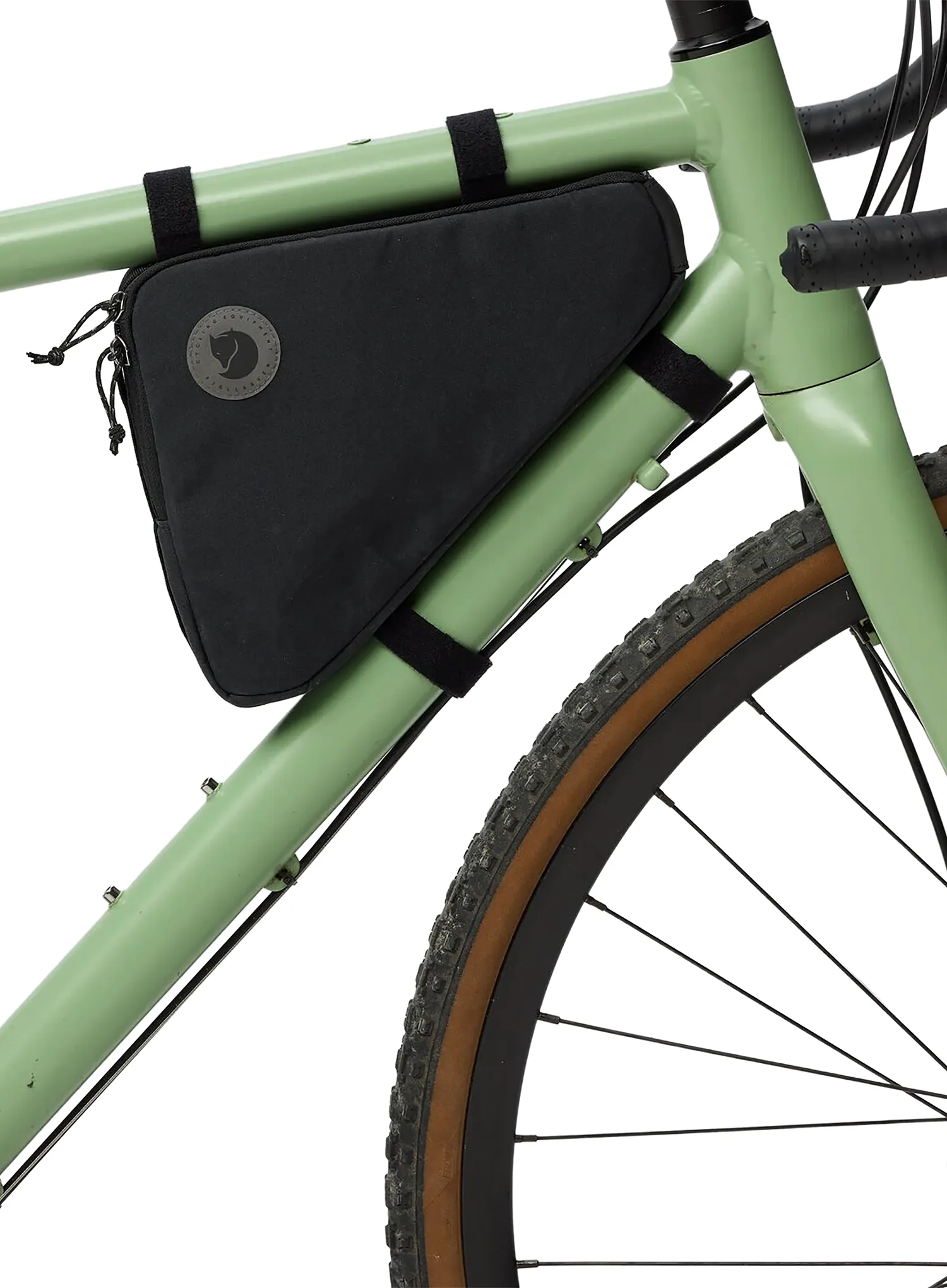 Torbica za na okvir kolesa Fjallraven Hoja Triangle Frame Bag - black