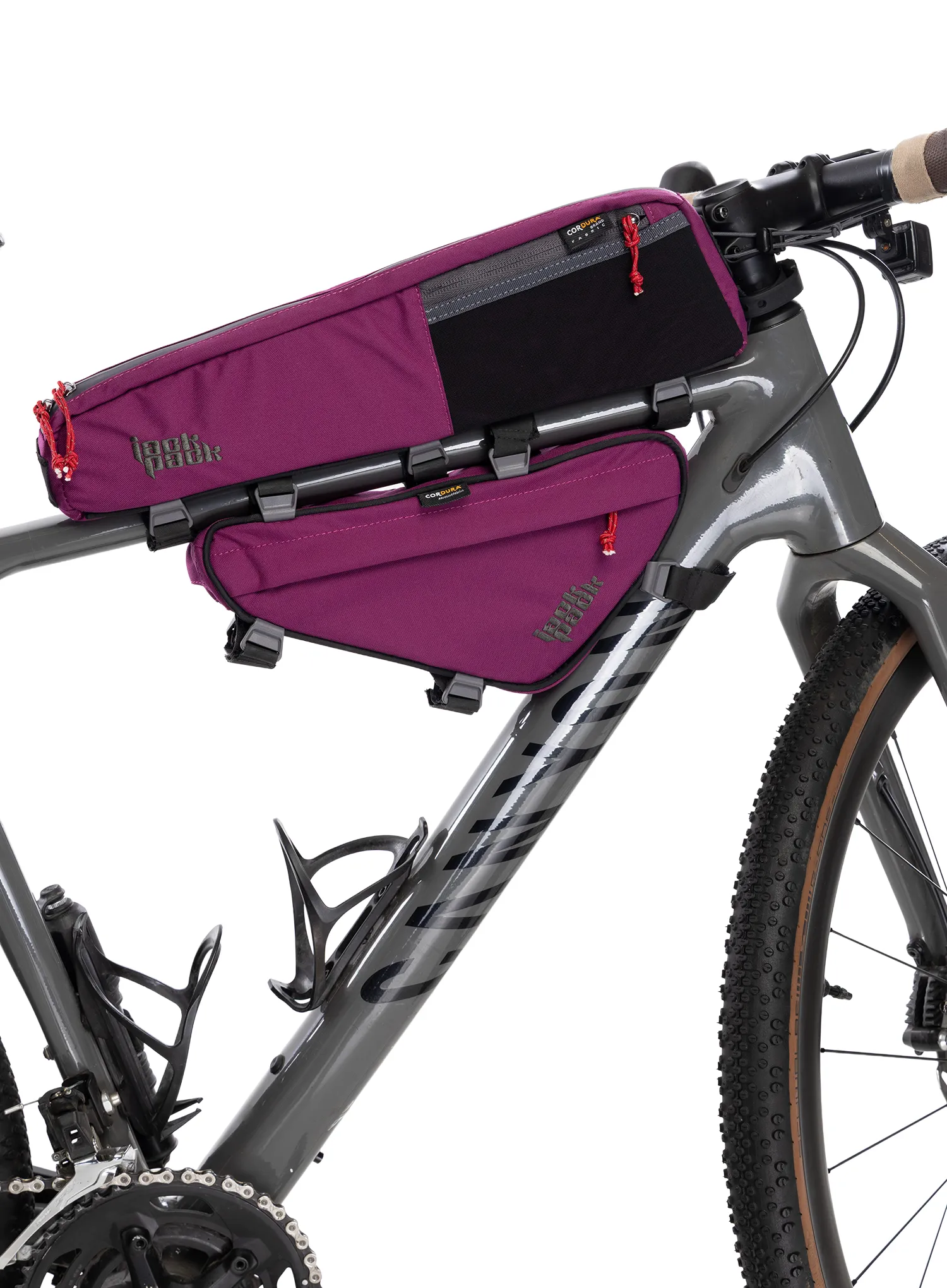 Torbica za na okvir kolesa Jack Pack Mały Waleń RGB - violet