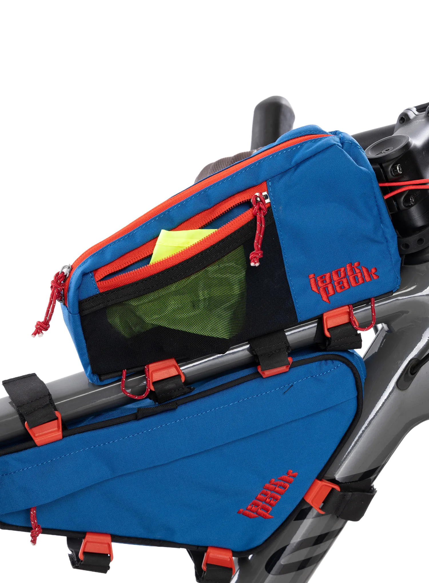 Torbica za na okvir kolesa Jack Pack Płetwa RGB - blue