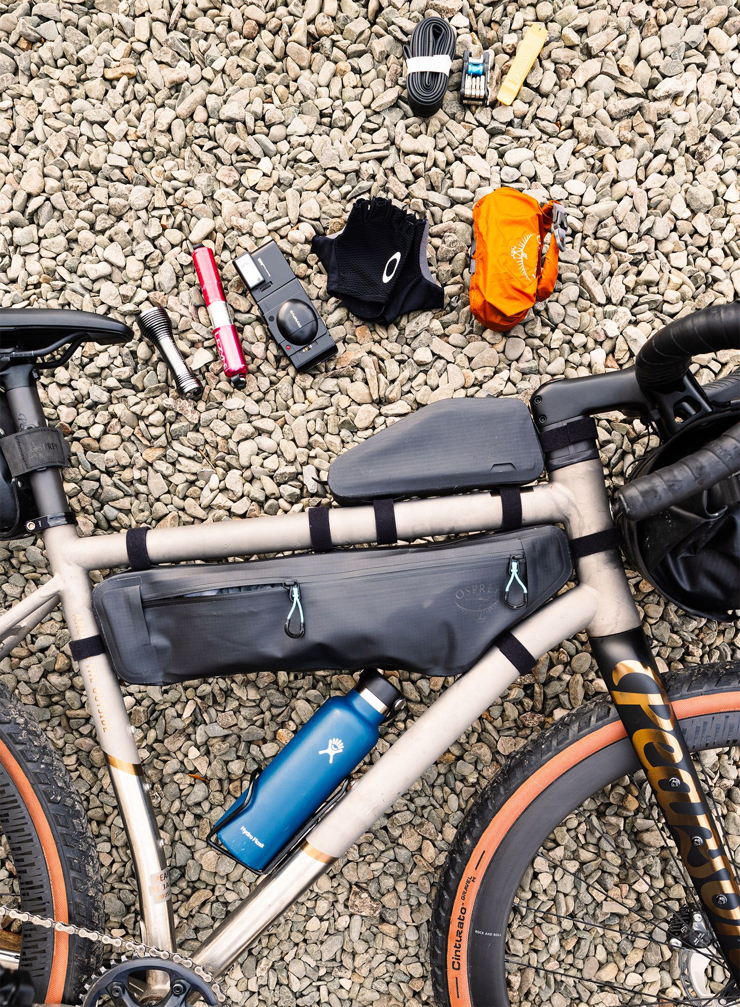 Torbica za na okvir kolesa Osprey Escapist Frame Bag L - black