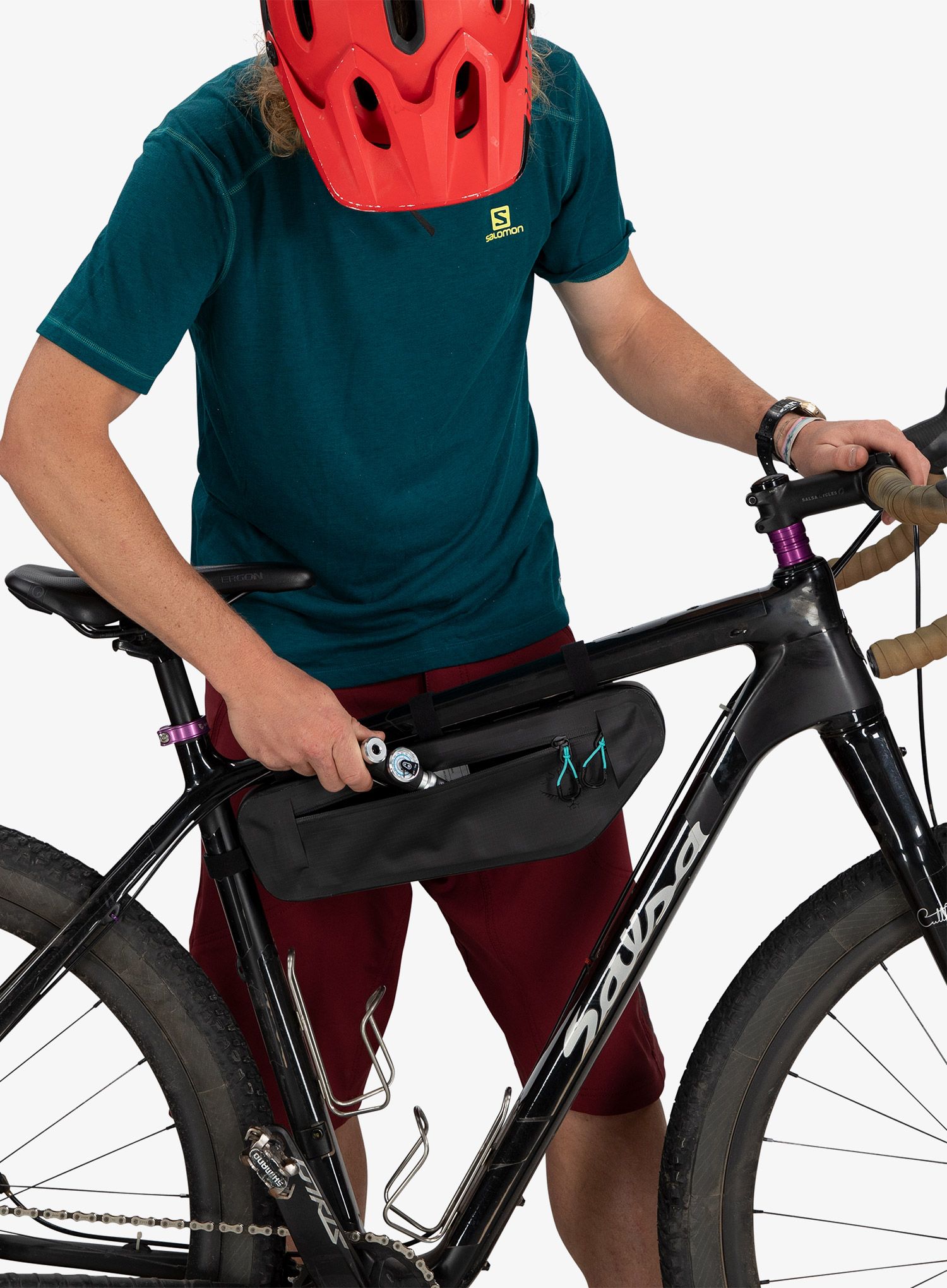 Torbica za na okvir kolesa Osprey Escapist Frame Bag S - black