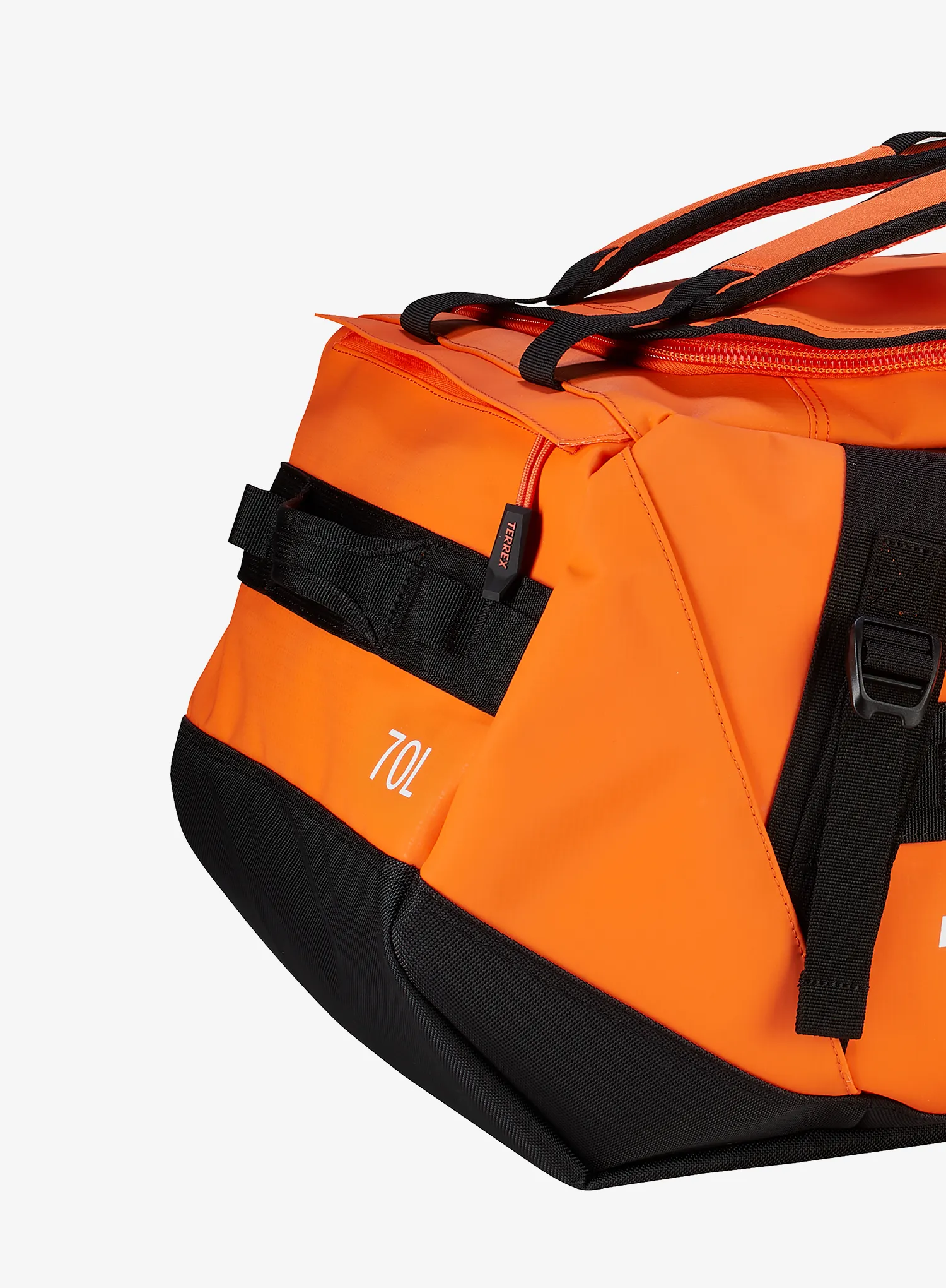 Potovalna torba adidas TERREX Xperior Expedition Duffel Bag 70L - semi impact orange