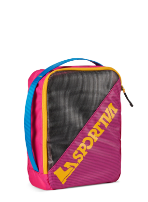 Potovalna torba La Sportiva Nomad 40 Duffel Bag - fucsia/yellow