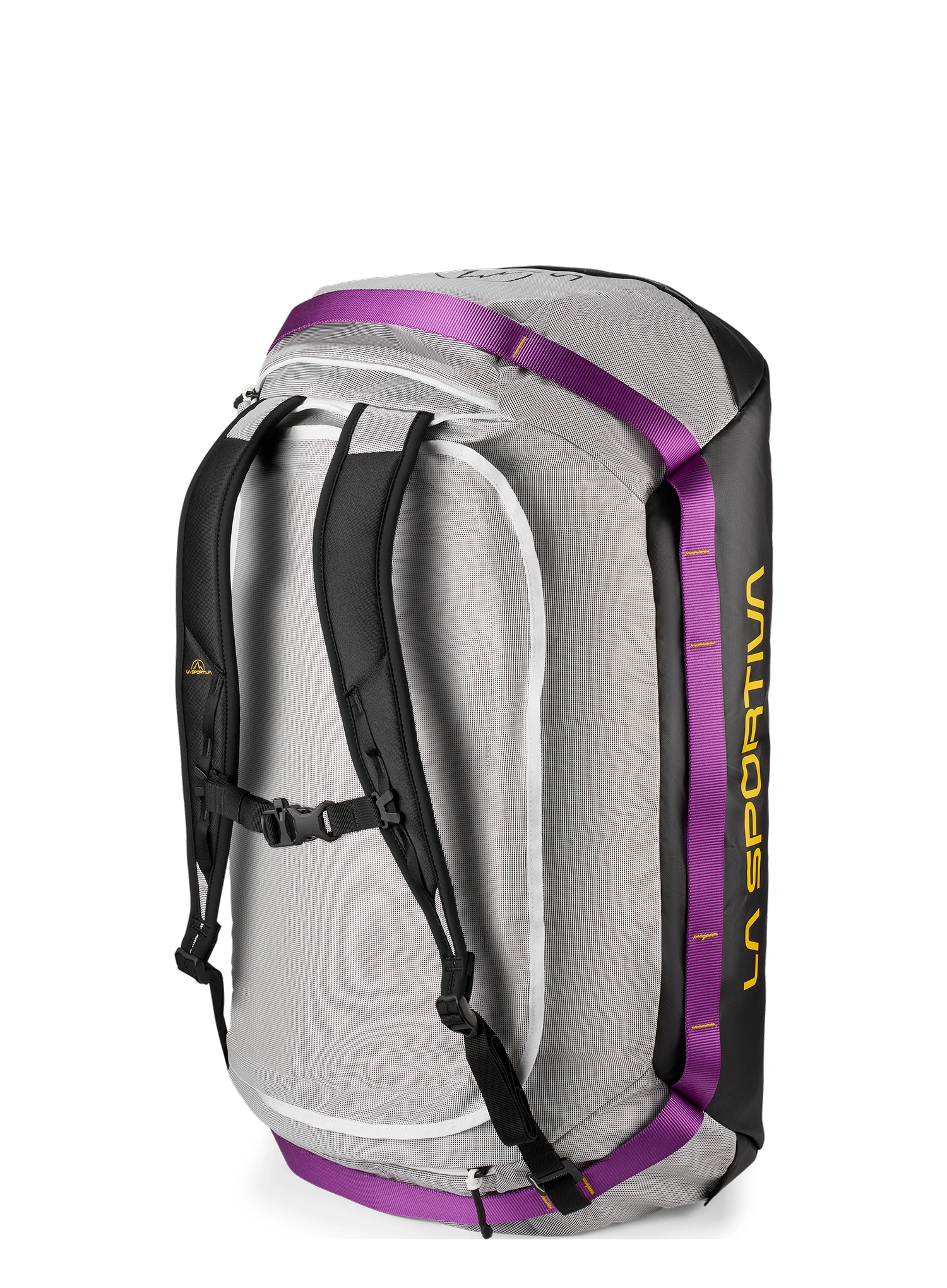 Potovalna torba La Sportiva Nomad 70 Duffel Bag - chalk/black