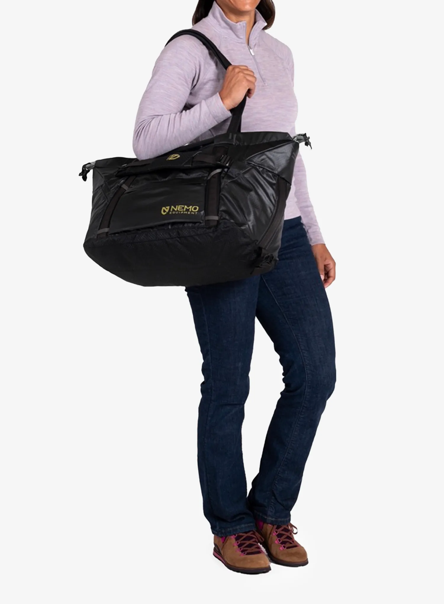 Potovalna torba Nemo Double Haul Convertible Duffel 30 l - black