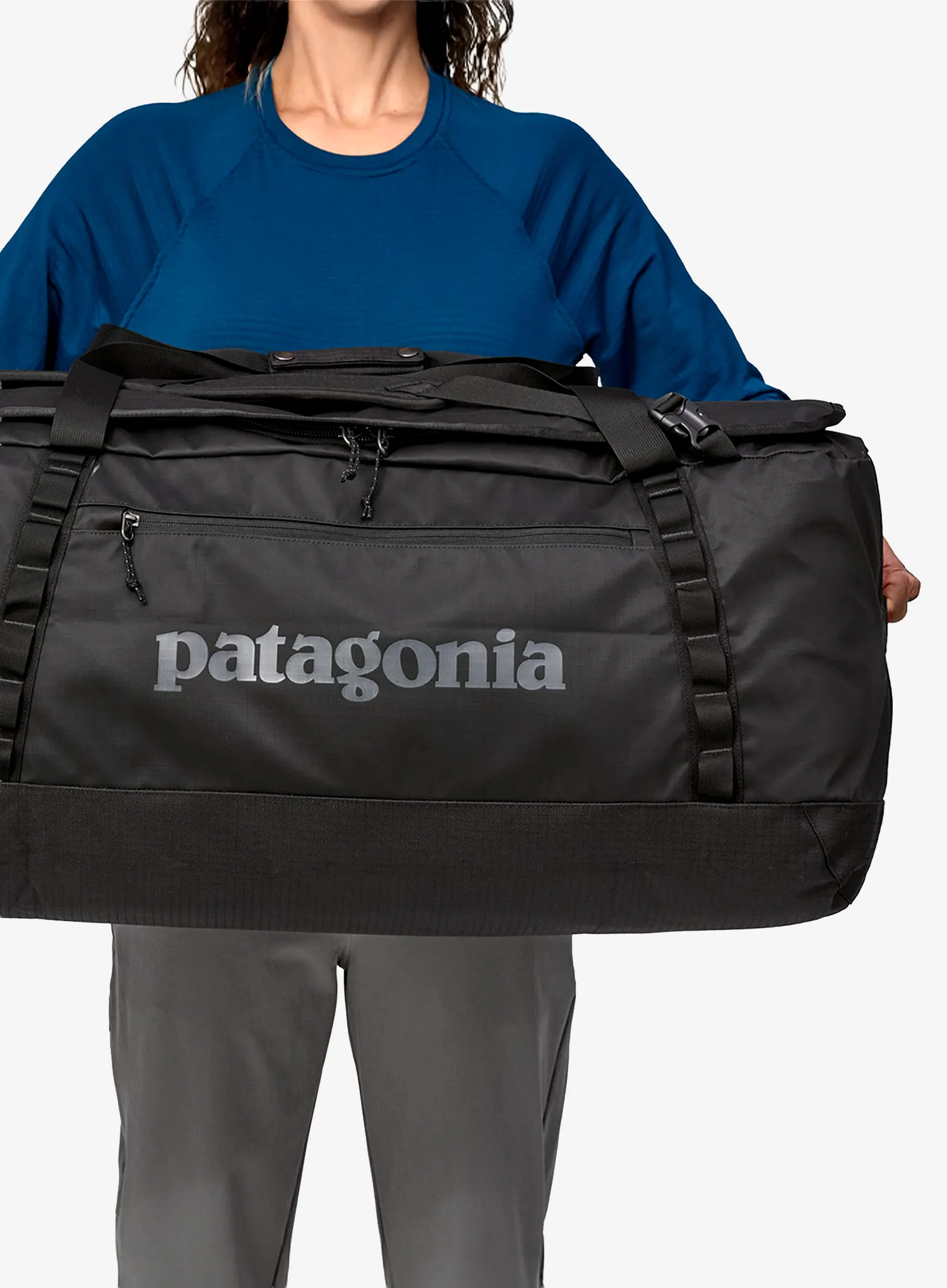 Potovalna torba Patagonia Black Hole Duffel 100L - black/bl