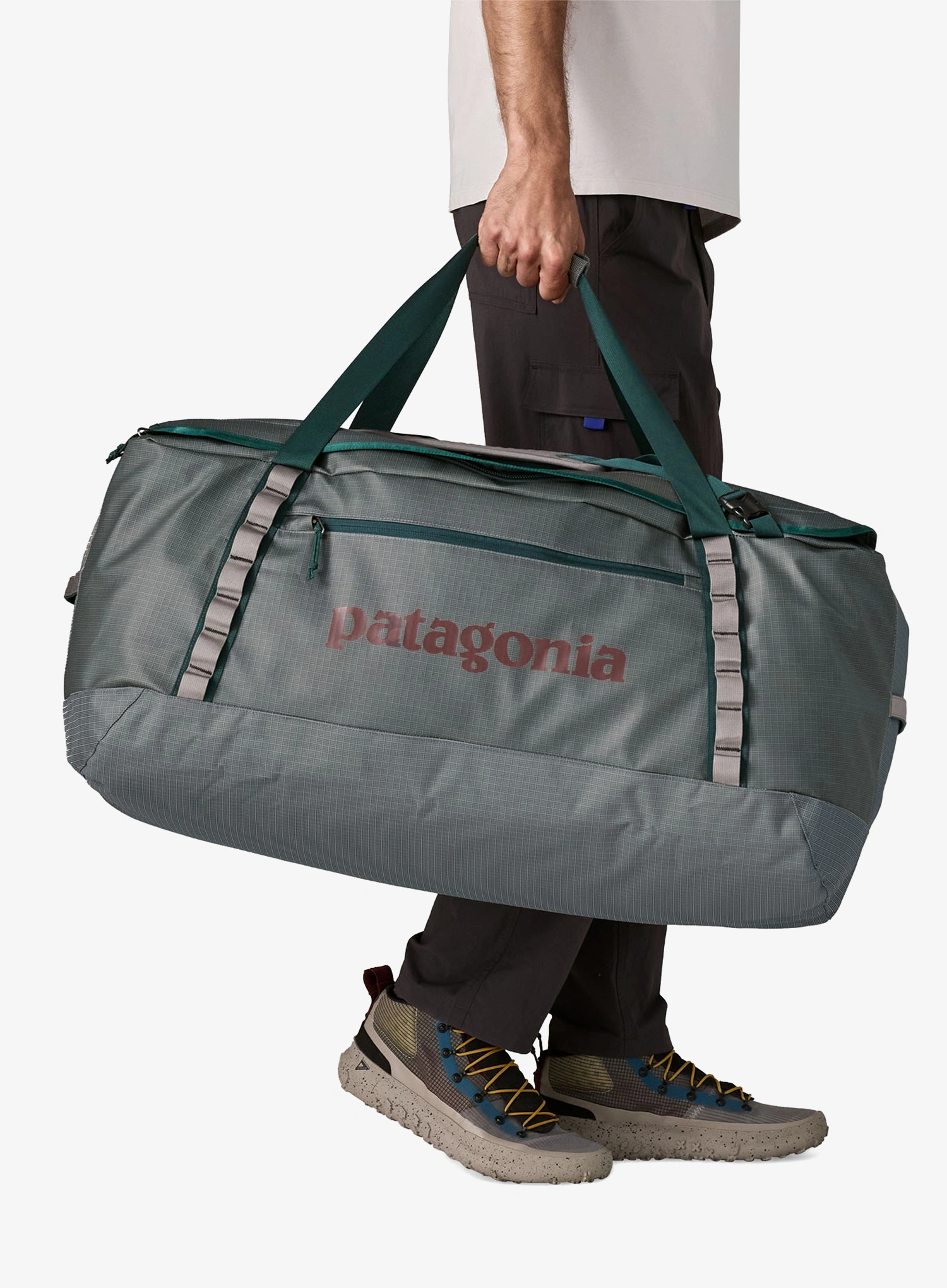 Potovalna torba Patagonia Black Hole Duffel 100L - noble grey