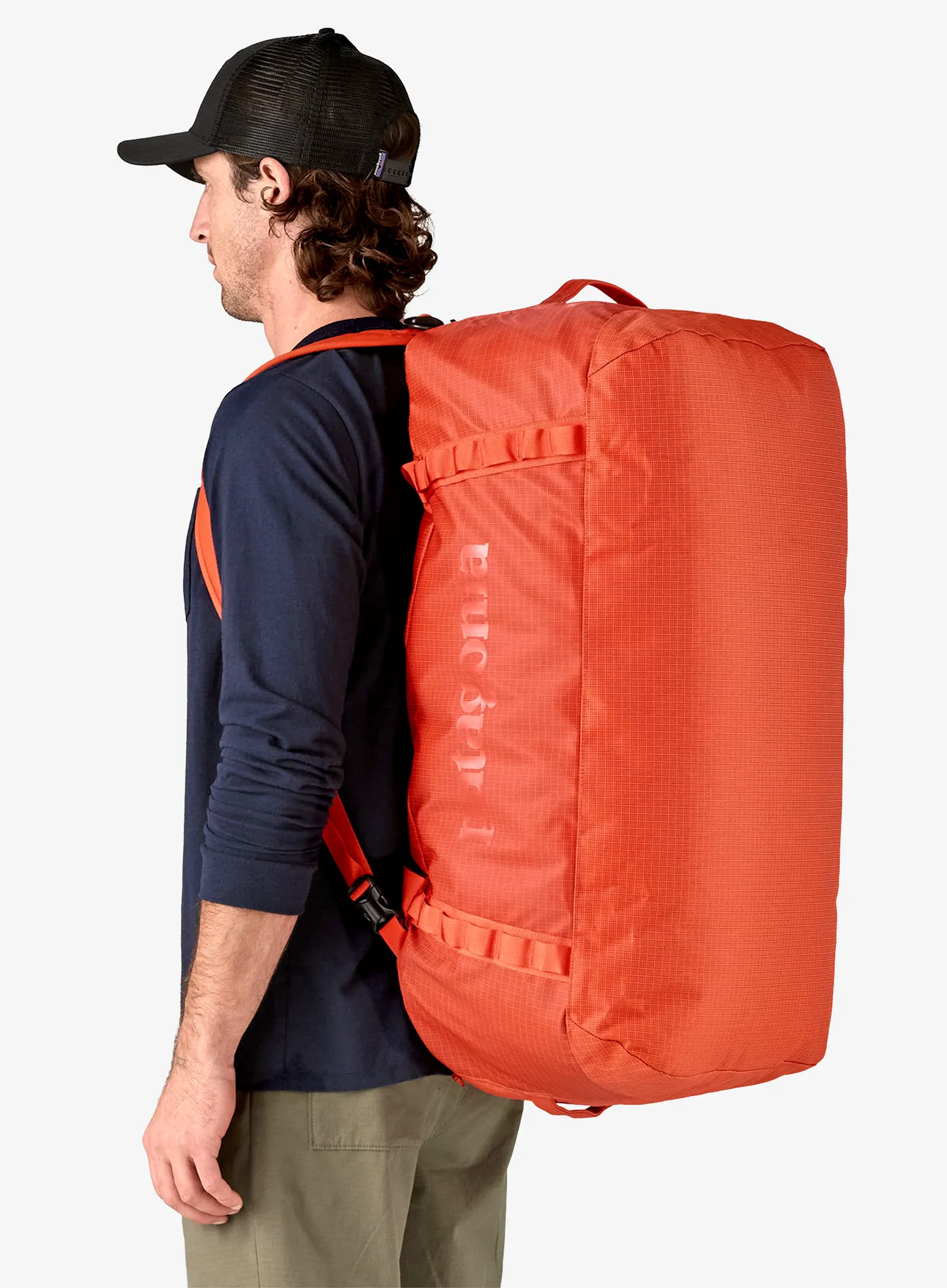 Potovalna torba Patagonia Black Hole Duffel 70L - pollinator orange