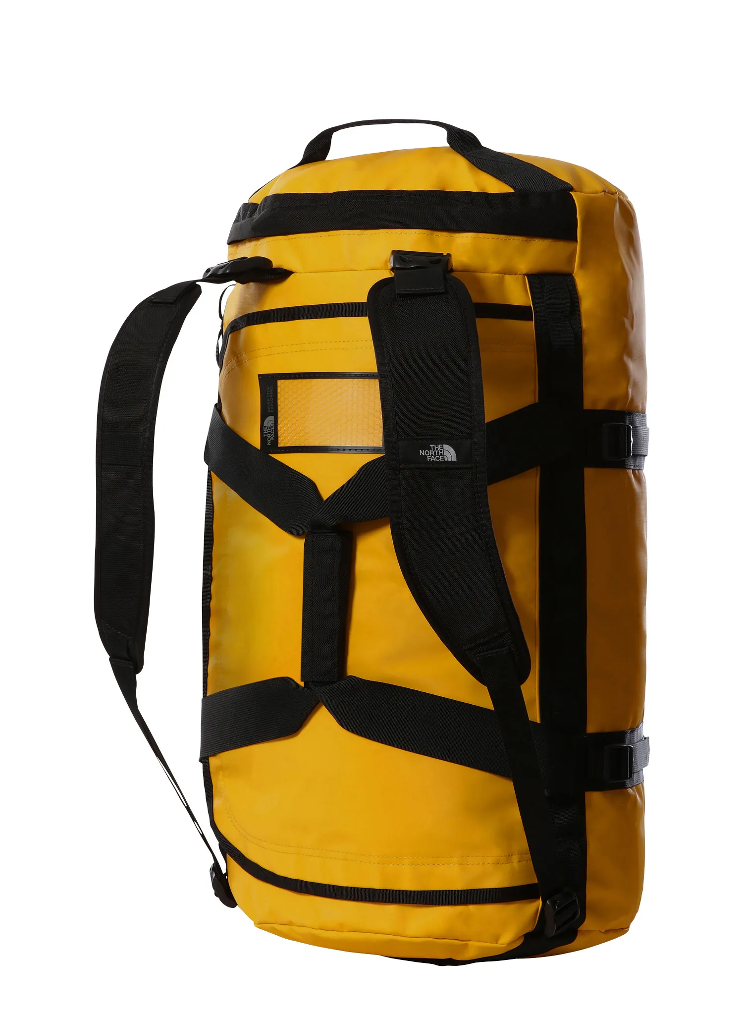 Potovalna torba The North Face Base Camp Duffel M - summit gold/tnf black