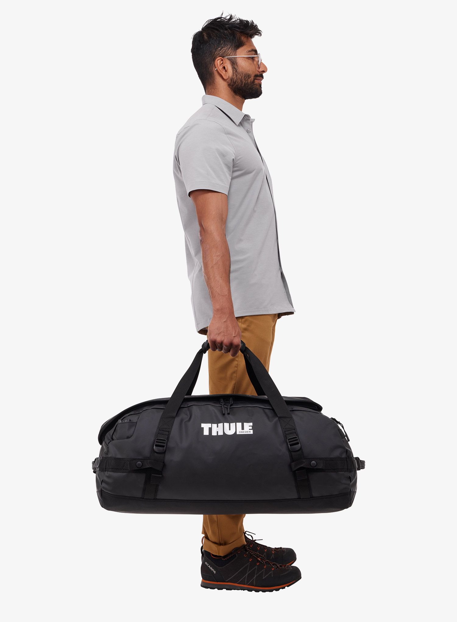 Potovalna torba Thule Chasm 70 L - black/black