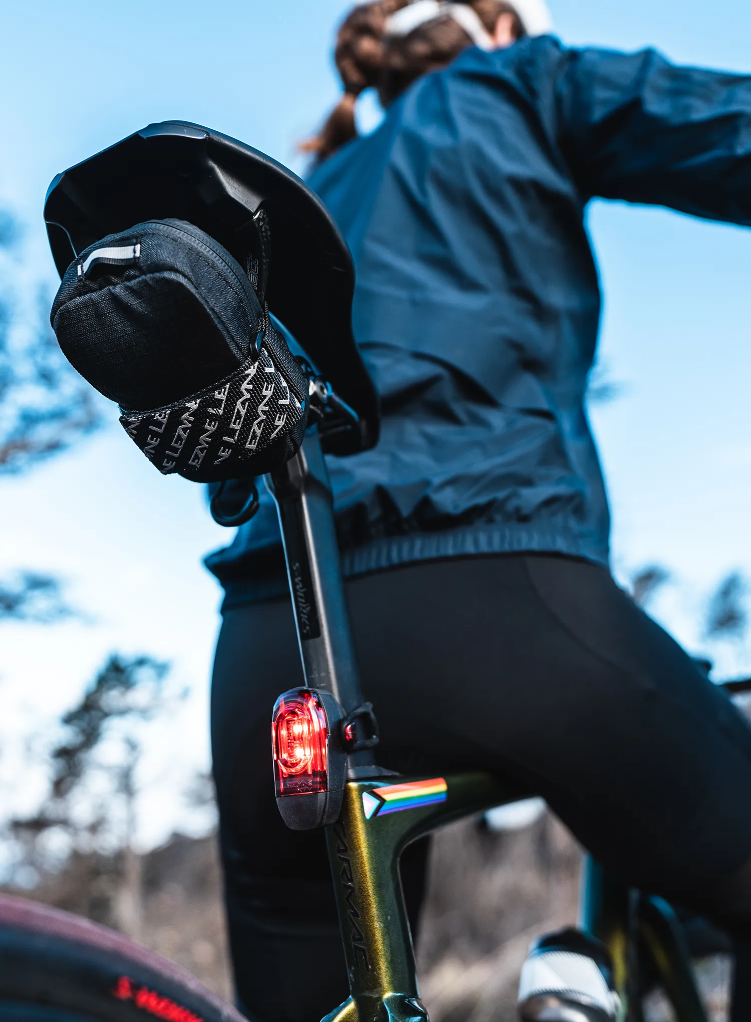 Sedežna torba Lezyne Road Caddy - black