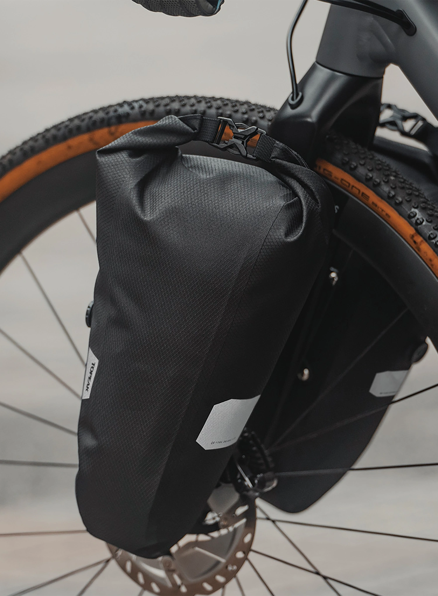 Kolesarska torba Topeak QR Fork Drybag 5.8 L - black