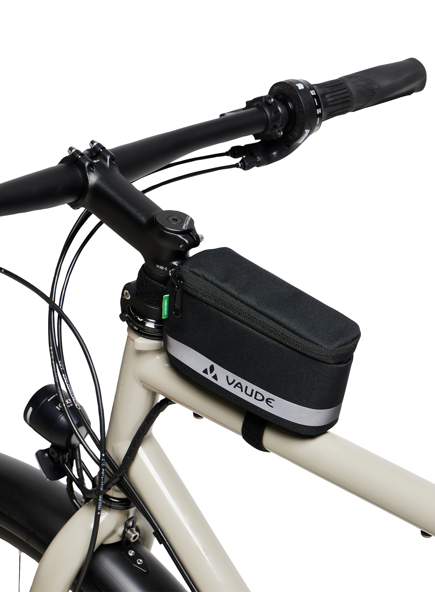 Kolesarska torba Vaude Top Tube Bag - black