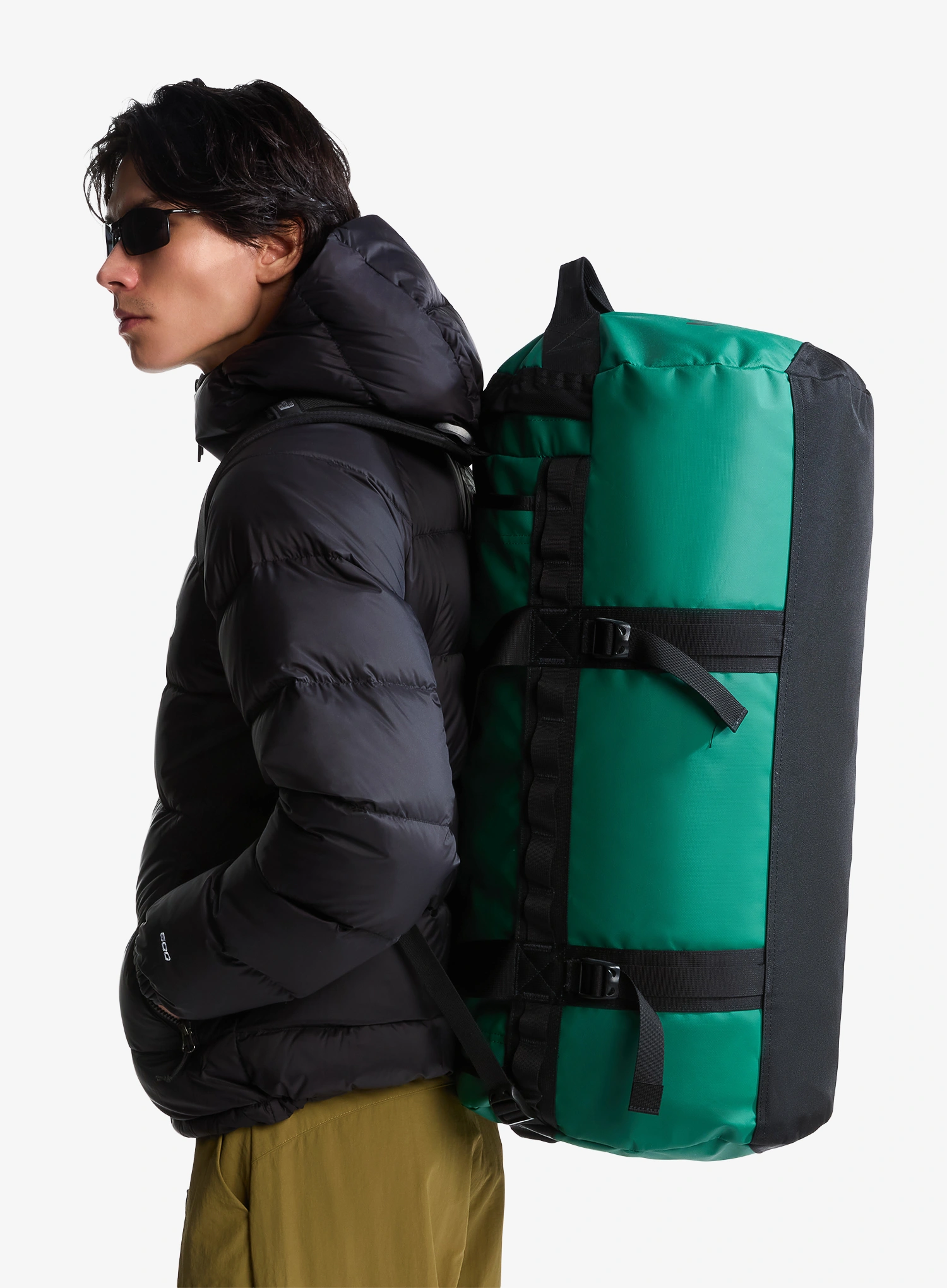 Torba The North Face Base Camp Duffel M - evergreen/tnf black