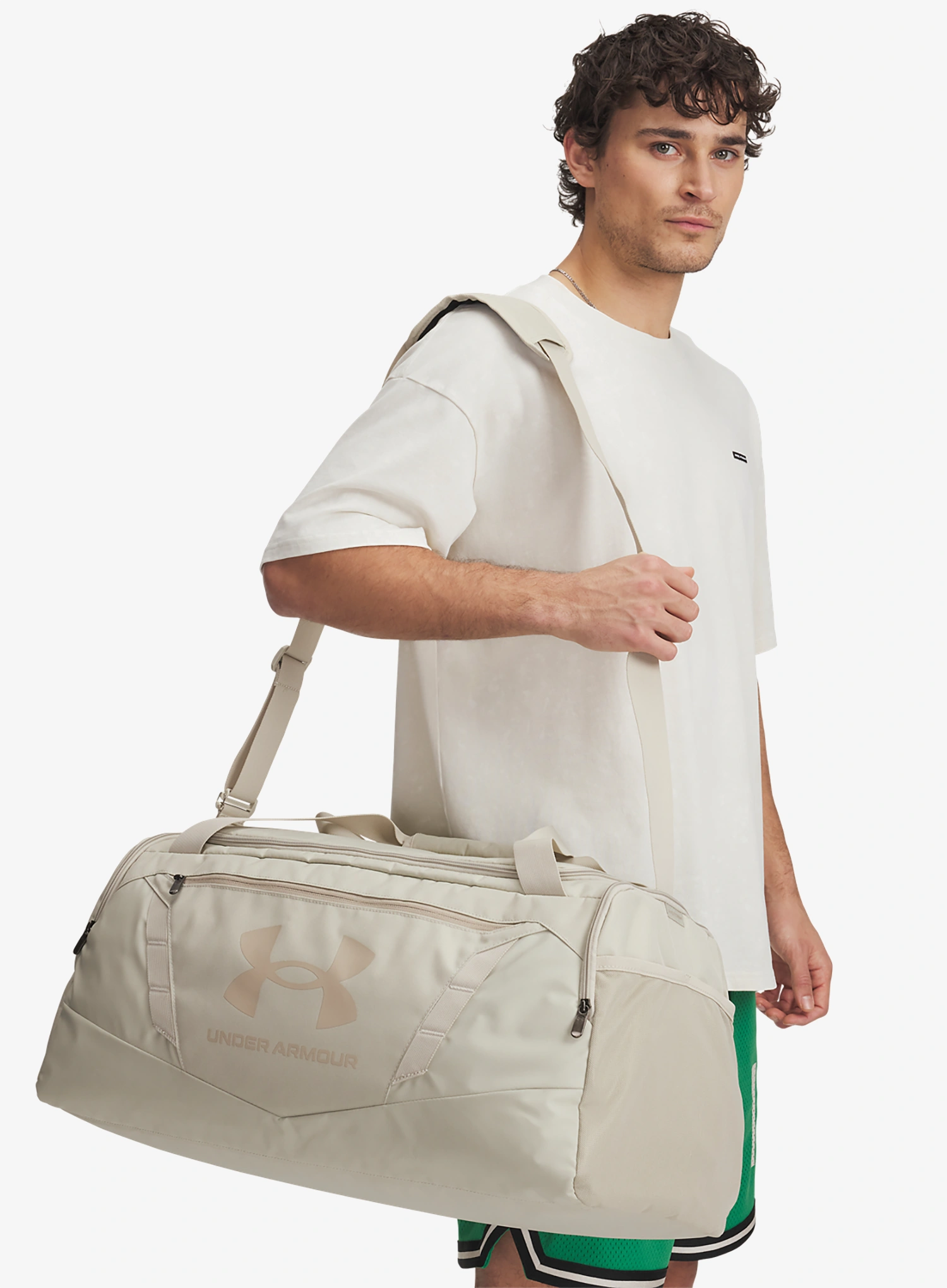 Torba Under Armour UA Undeniable 5.0 Duffle MD - khaki base/c.khaki/city khaki