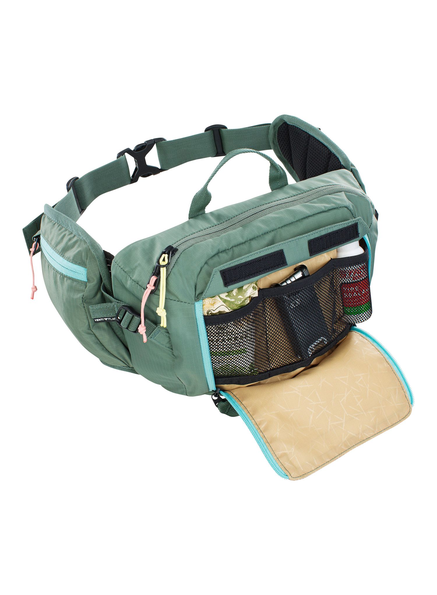 Torbica za okoli pasu Evoc Hip Pack 3 - olive