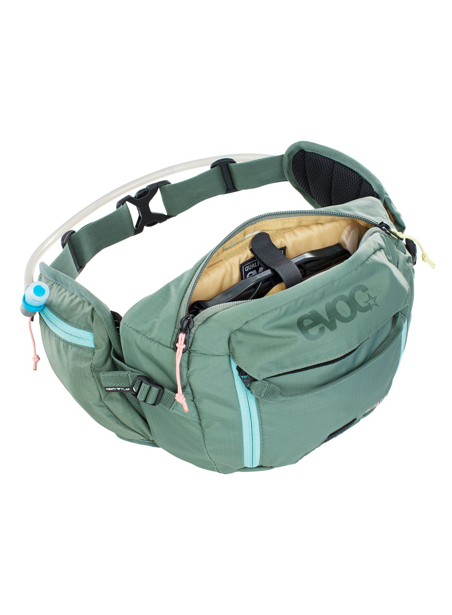 Torbica za okoli pasu Evoc Hip Pack 3 - olive