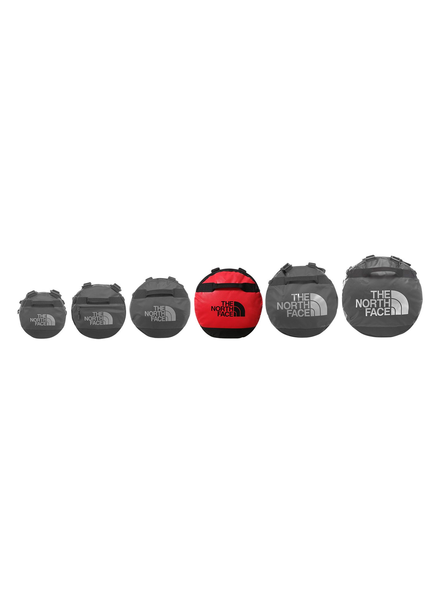 Potovalna torba The North Face Base Camp Duffel L - tnf red/tnf black