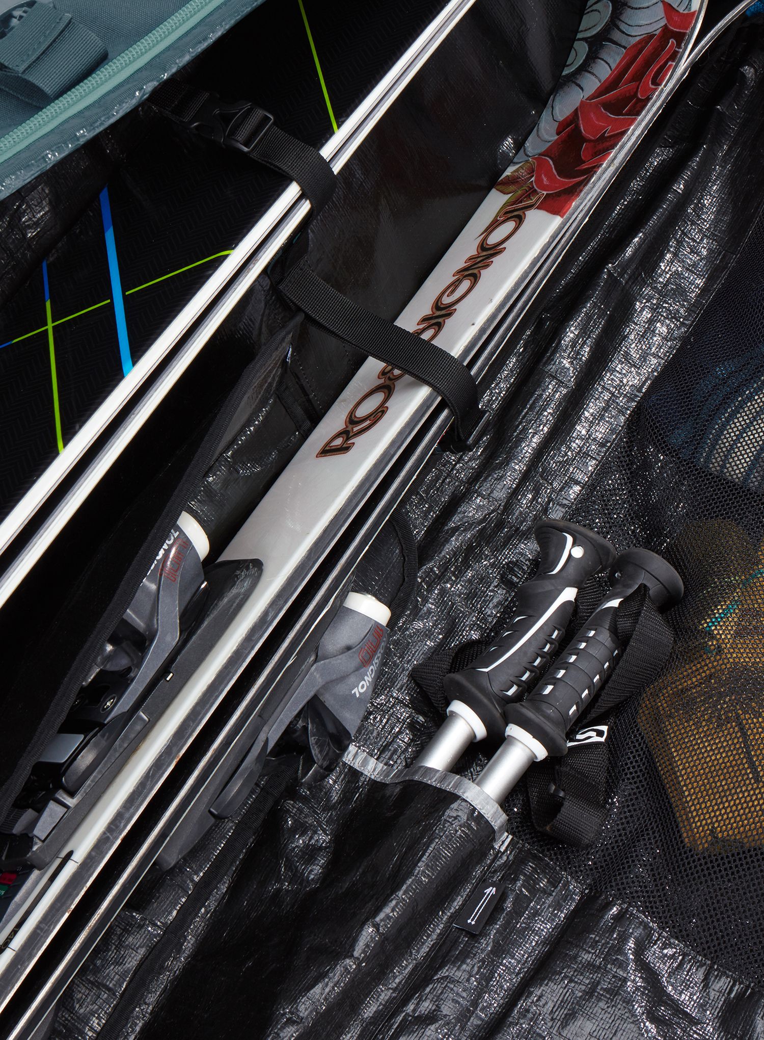 Torba za smuči Thule Roundtrip Ski Bag 175cm - dark slate