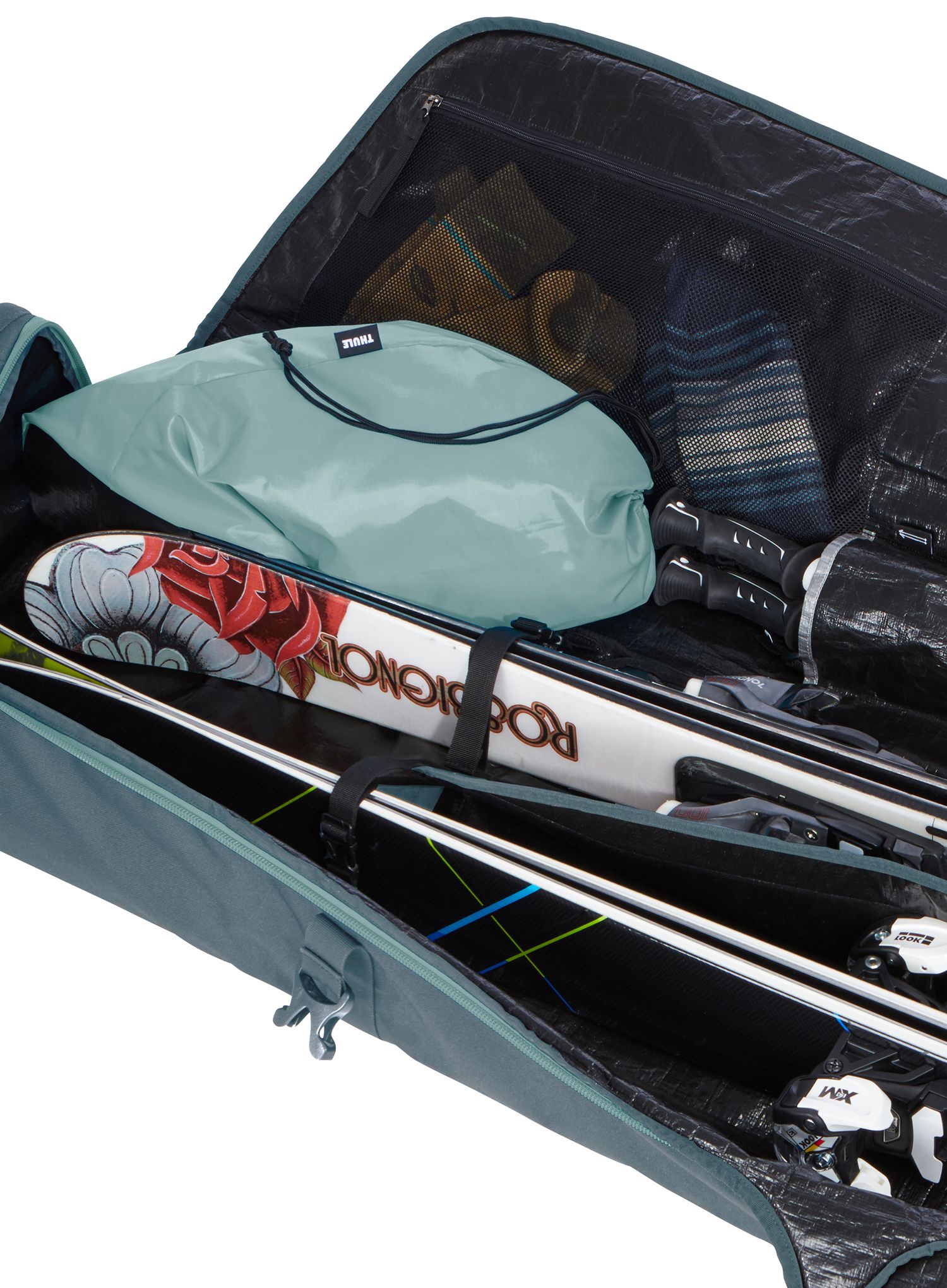Torba za smuči Thule Roundtrip Ski Bag 175cm - dark slate