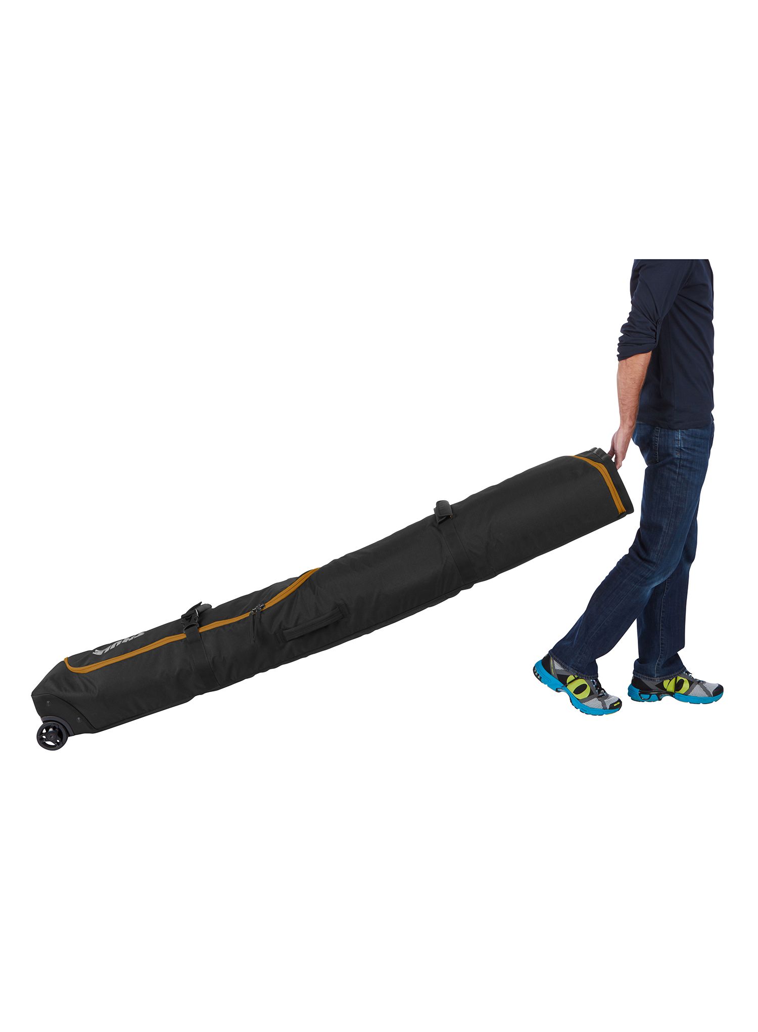 Torba za smuči Thule Roundtrip Ski Roller 192cm - black
