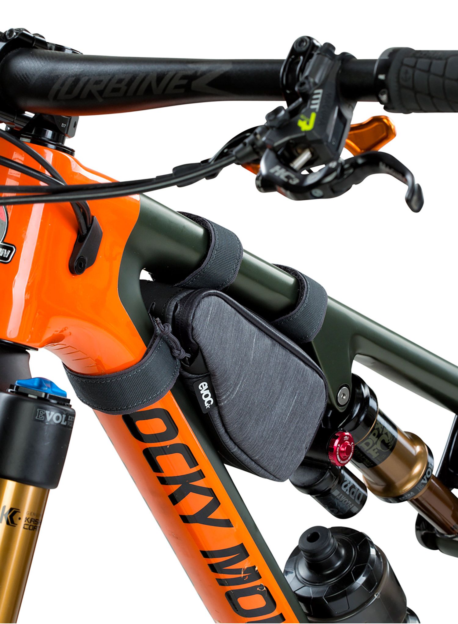 Torbica za na okvir kolesa Evoc Multi Frame Pack S - carbon grey