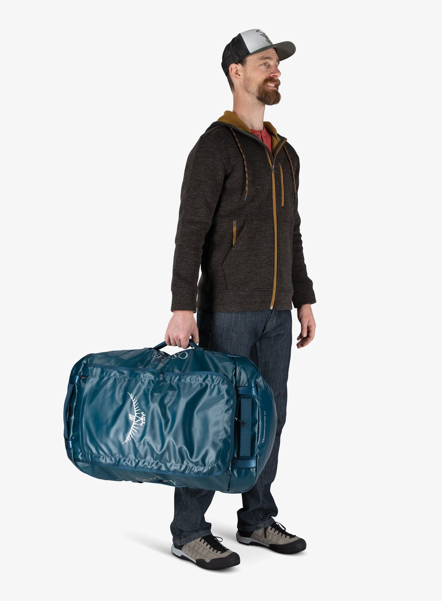 Potovalna torba Osprey Transporter 95 - venturi blue