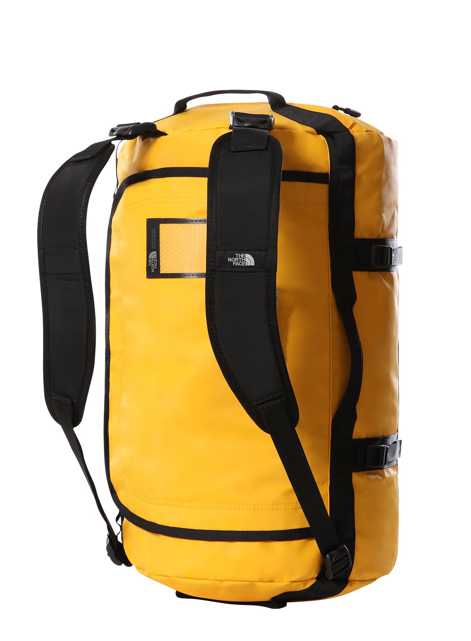 Potovalna torba The North Face Base Camp Duffel S - summit gold/tnf black