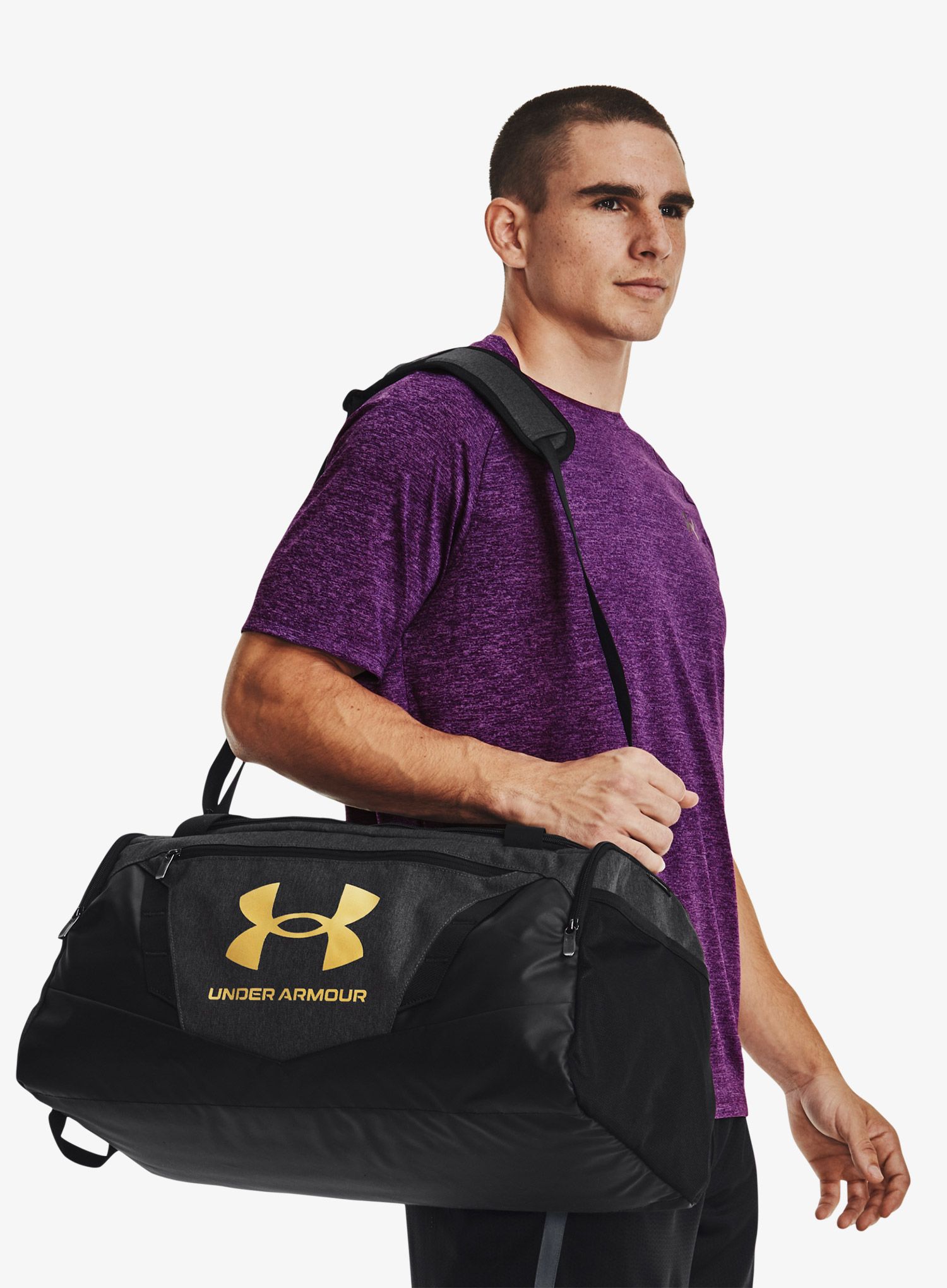 Torba Under Armour UA Undeniable 5.0 Duffle SM - black medium heather/black