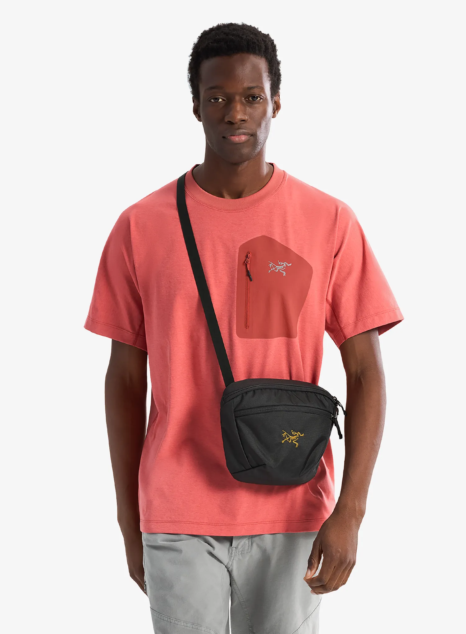 Torbica za okoli pasu Arcteryx Mantis 2 Waist Pack - 24k black