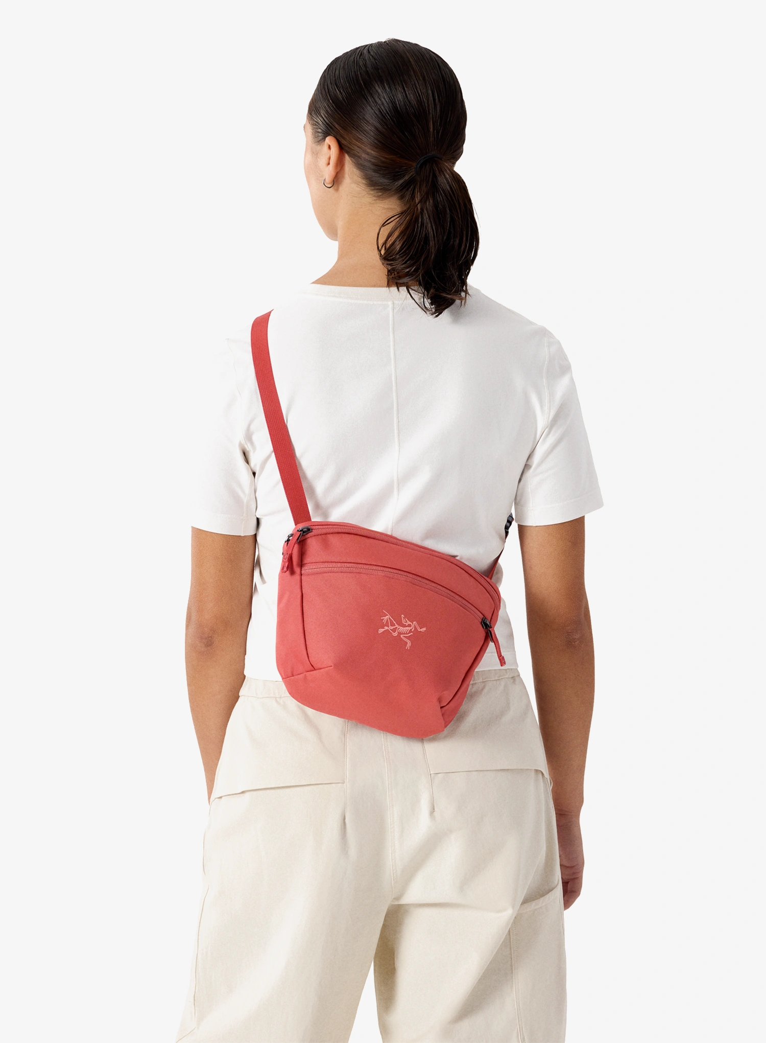 Torbica za okoli pasu Arcteryx Mantis 2 Waist Pack - stone red