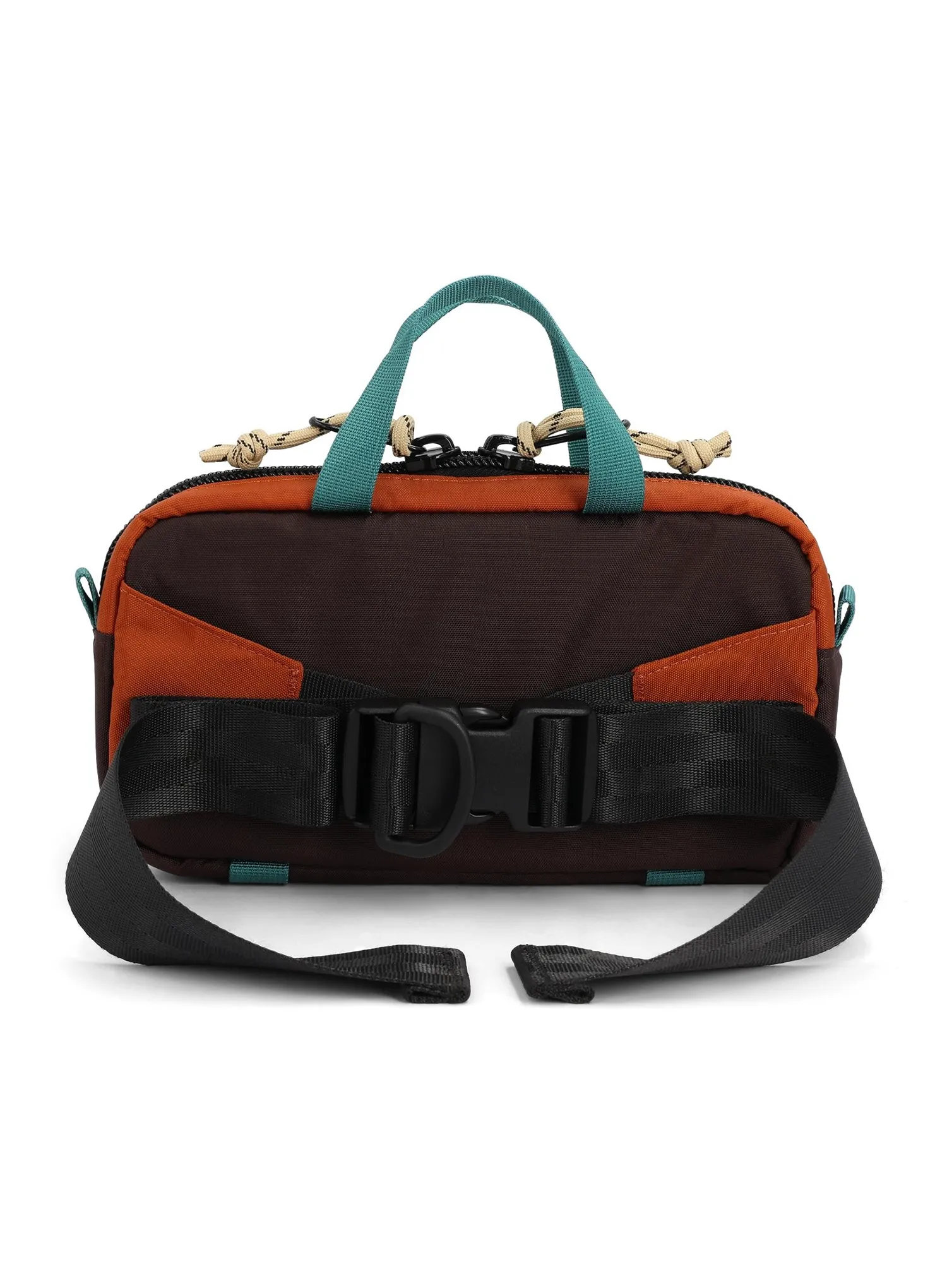 Torbica za okoli pasu Topo Designs Mini Quick Pack - clay/chocolate