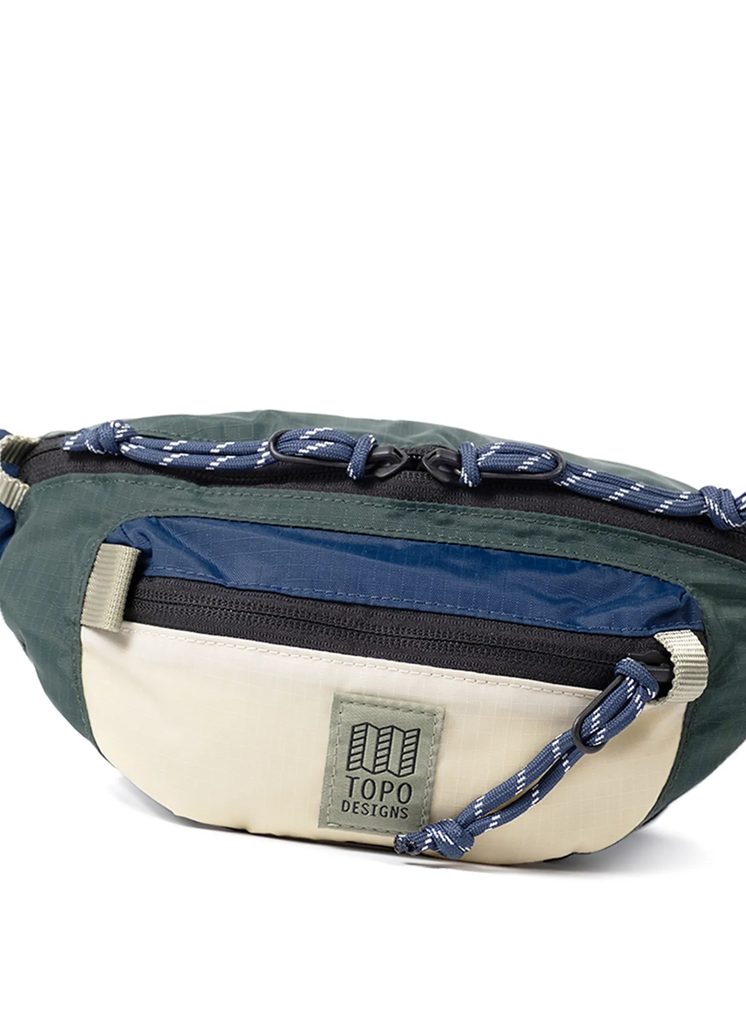 Torbica za okoli pasu Topo Designs Mountain Waist Pack - forest/bone white