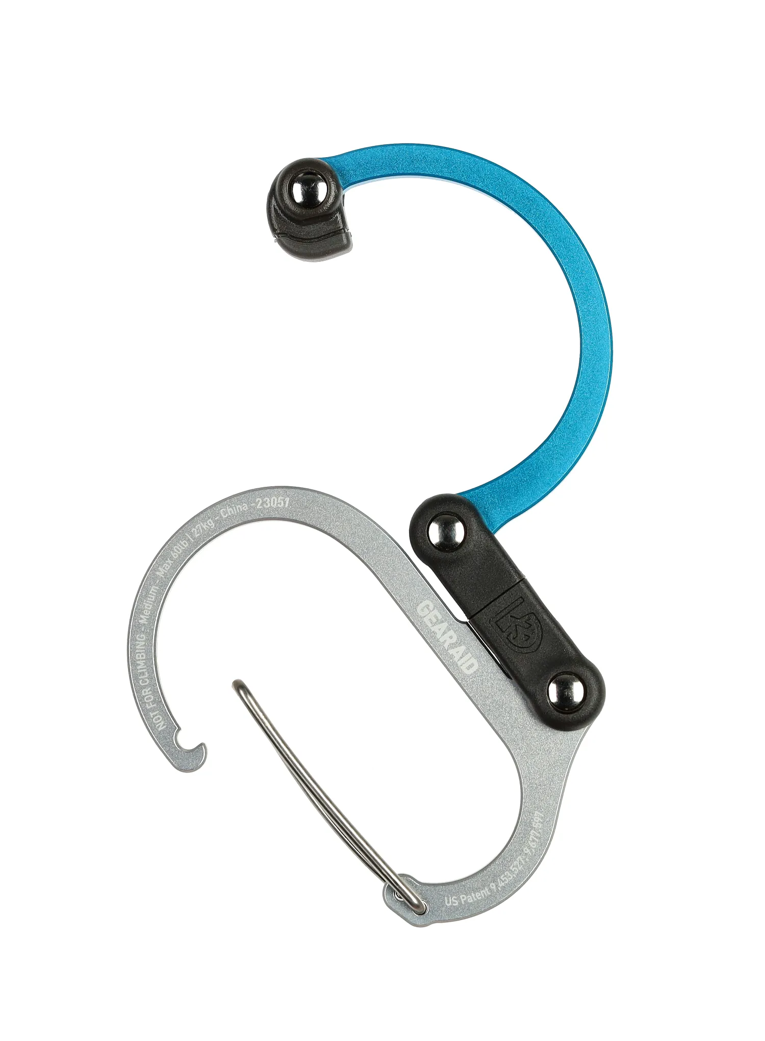 Nosilec Gear Aid Heroclip Medium - blue steel