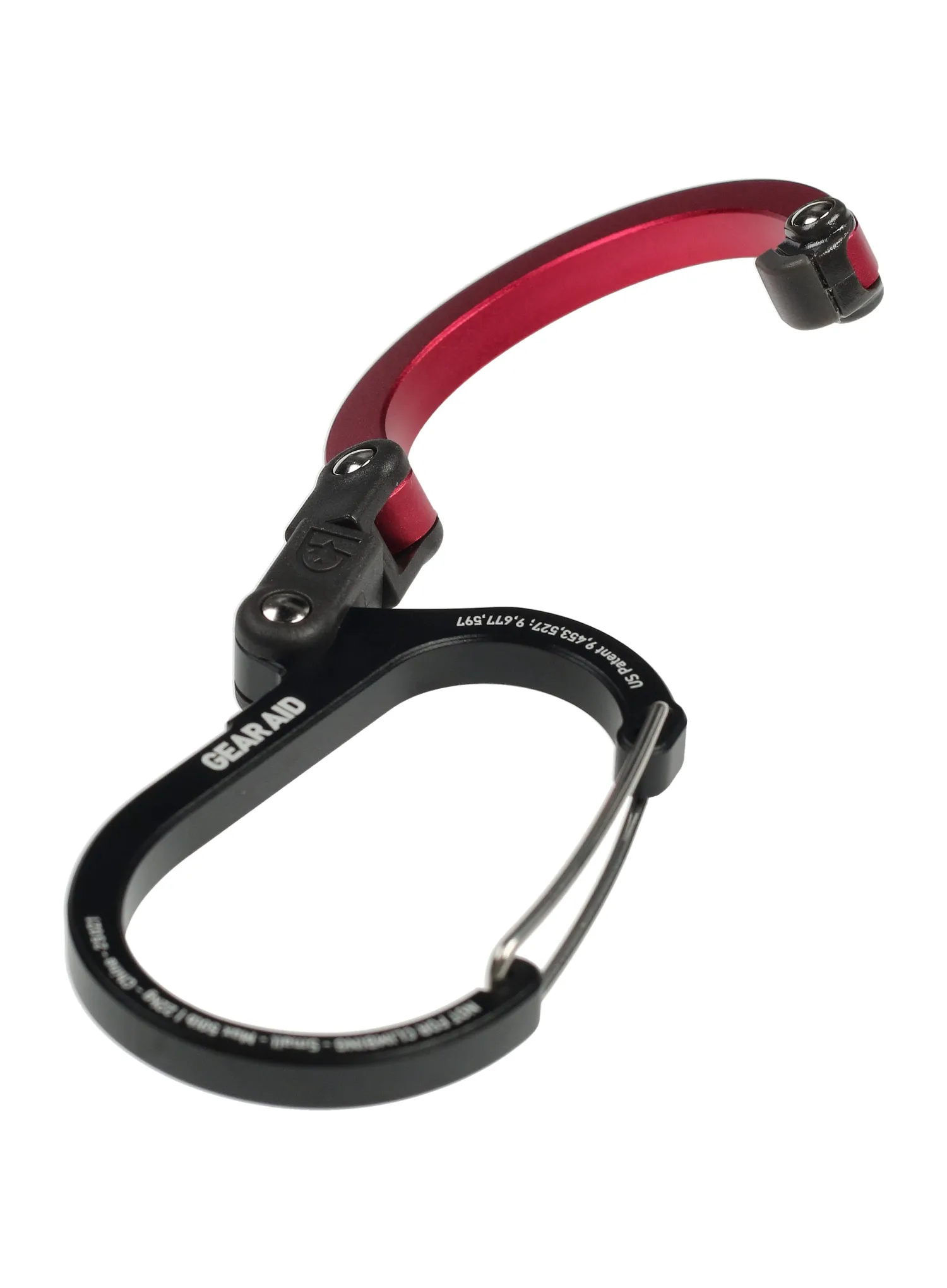 Nosilec Gear Aid Heroclip Small - black/red