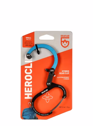 Nosilec GearAid Heroclip Small - black/blue
