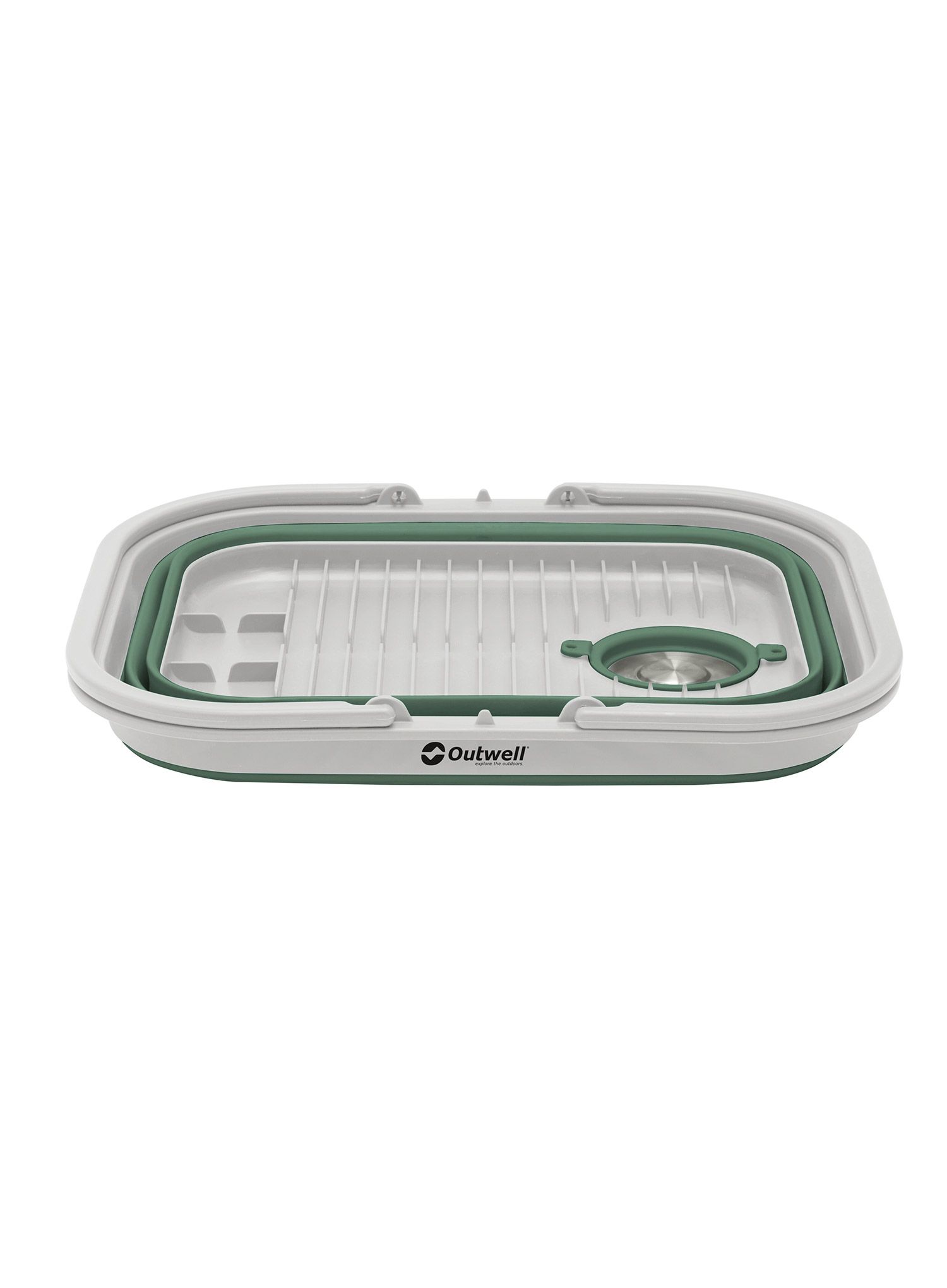 Umivalnik Outwell Collaps Washing Base w/handle & Lid - shadow green