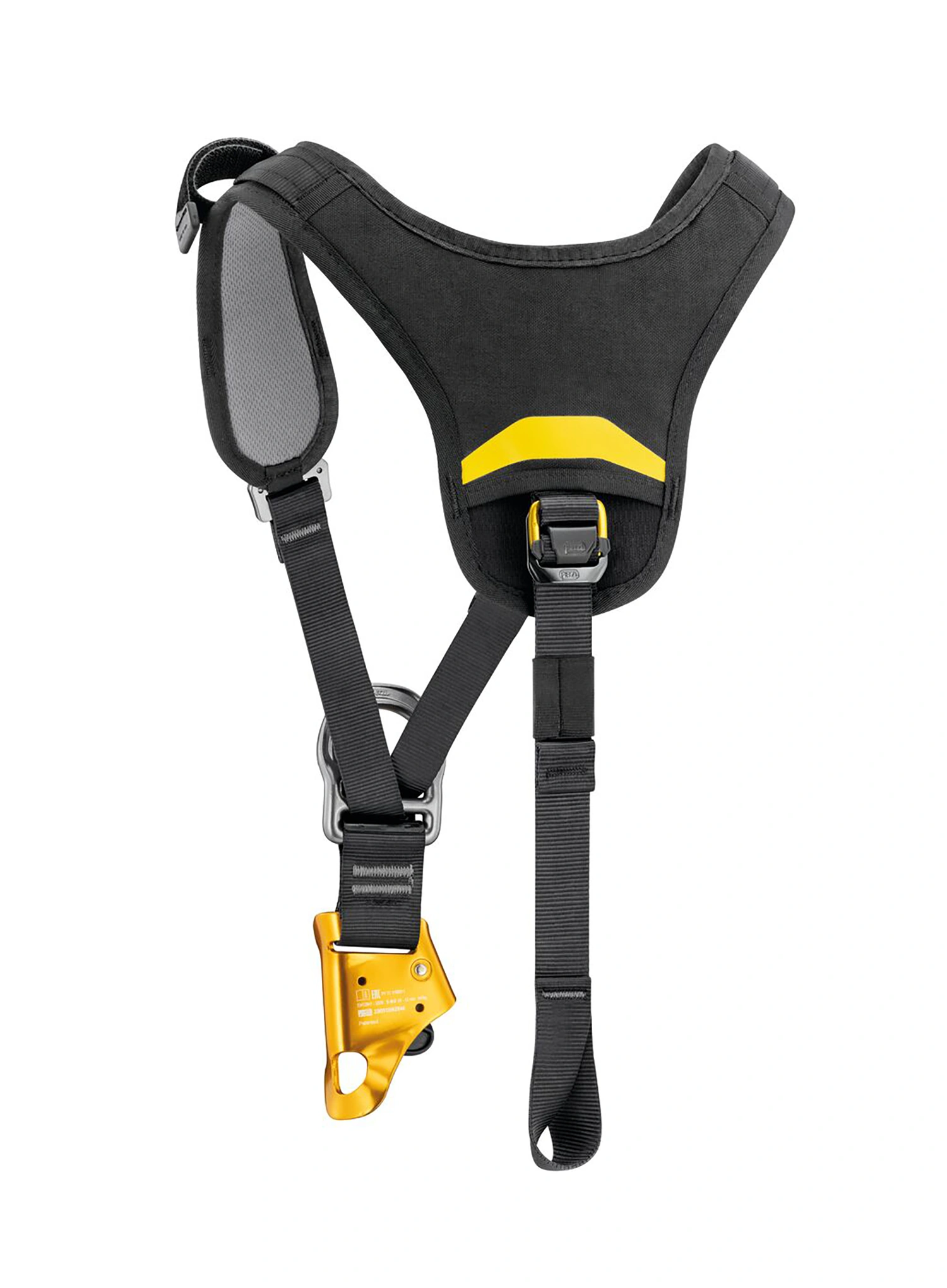 Ramenski dodatek Petzl Top Croll - black/yellow