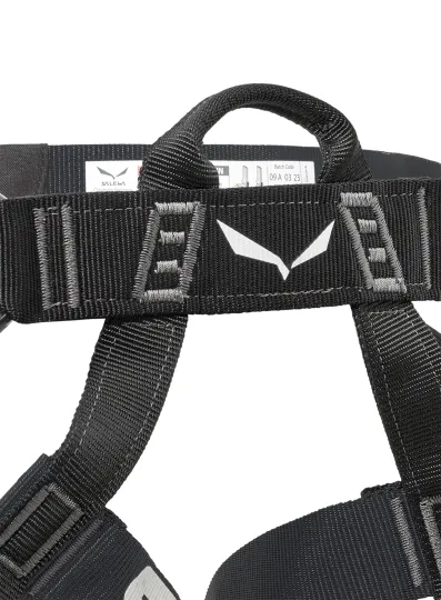 Plezalni pas za ferate Salewa Via Ferrata Evo Harness - black