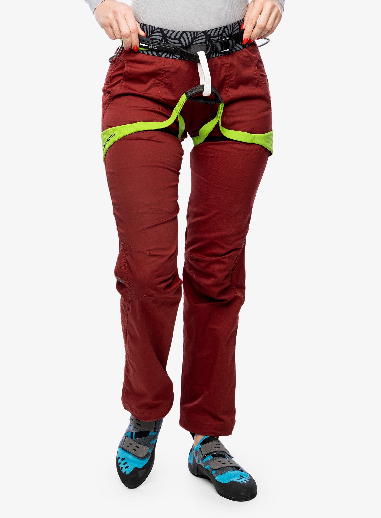 Plezalni pas Black Diamond Recco Vision Airnet - envy green
