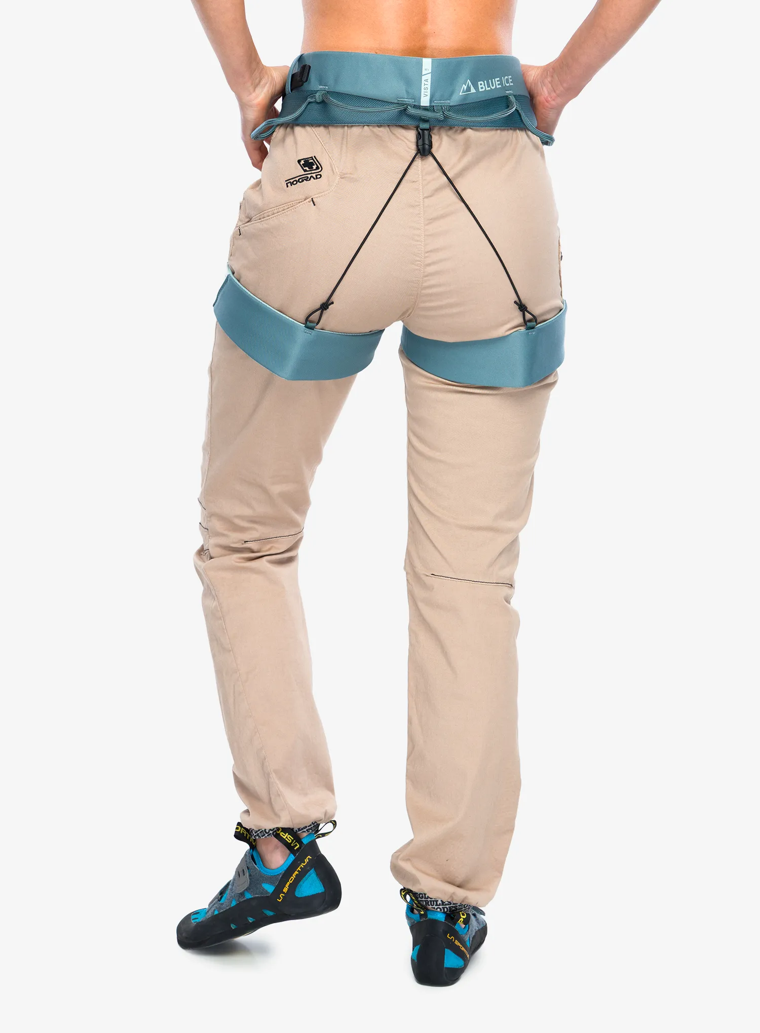 Ženski plezalni pas Blue Ice Vista Harness - goblin blue