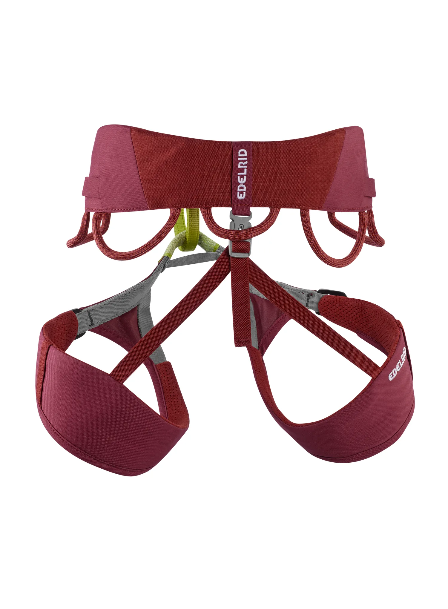 Ženski plezalni pas Edelrid Jayne IV - rhubarb red
