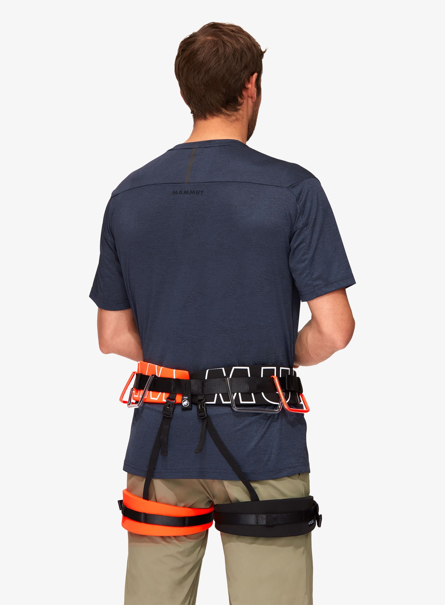 Plezalni pas Mammut 4 Slide Harness  - vibrant orange-black