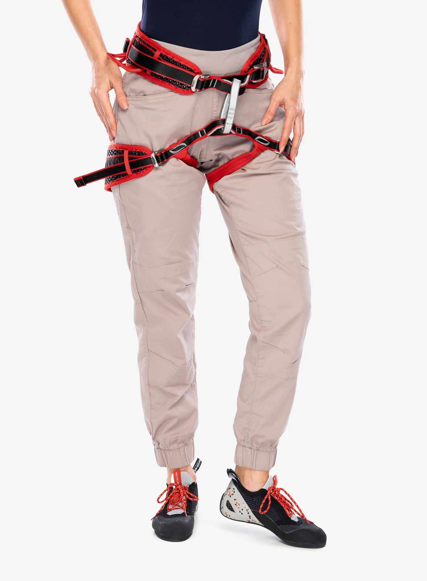 Plezalni pas Ocun Weebee Bigwall - red/black