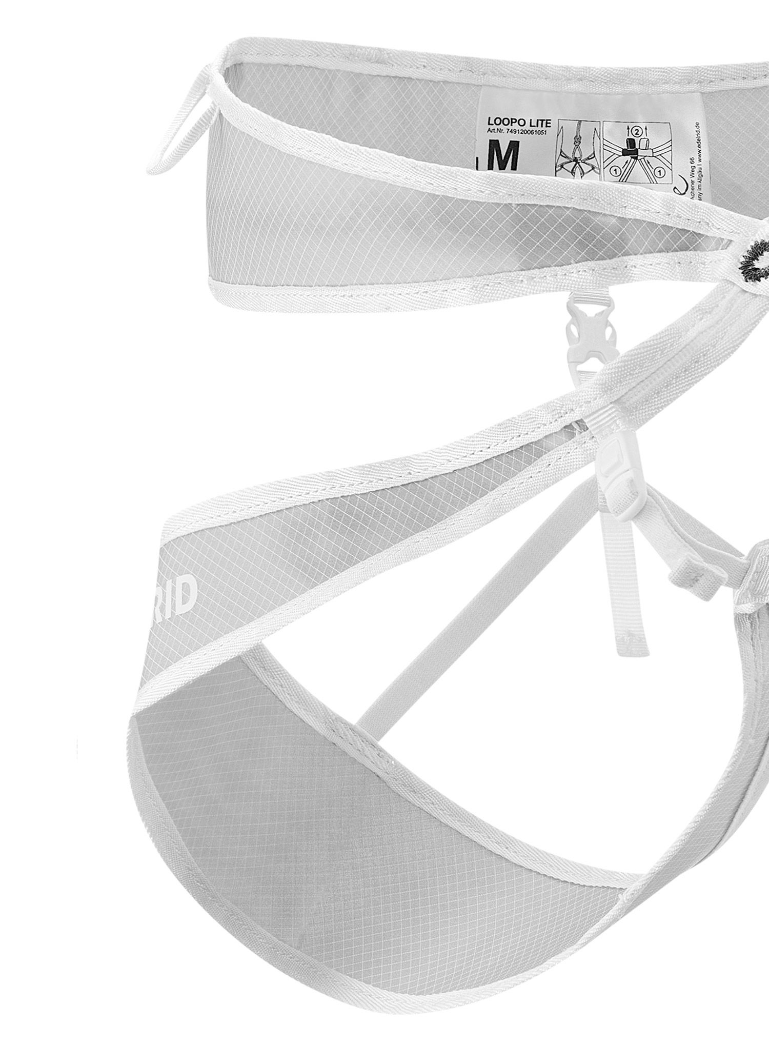 Plezalni pas Edelrid Loopo Lite II - light grey
