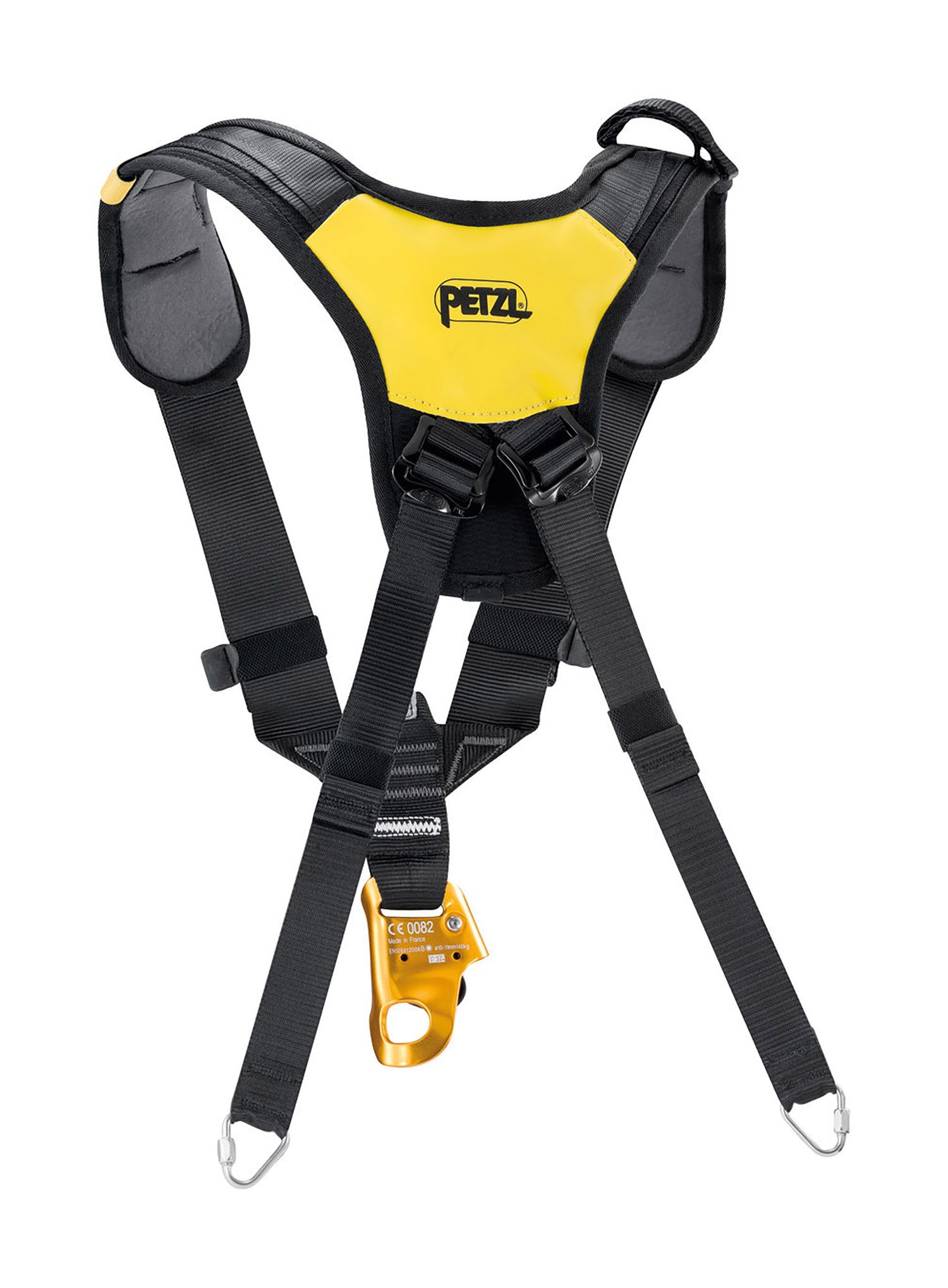 Ramenski dodatek Petzl Top Croll S - black/yellow